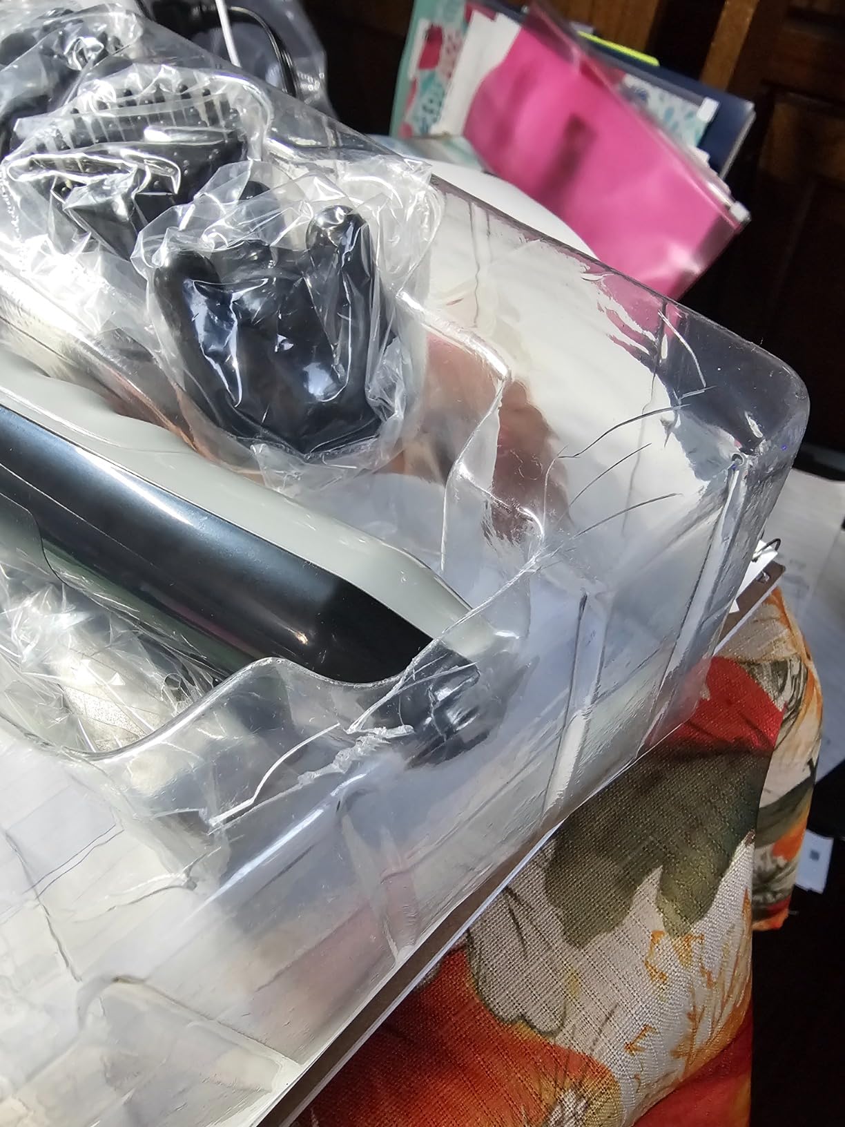 Snailax Cordless Handheld Back Massager with Heat, Percussion, Rechargeable customer photo 1