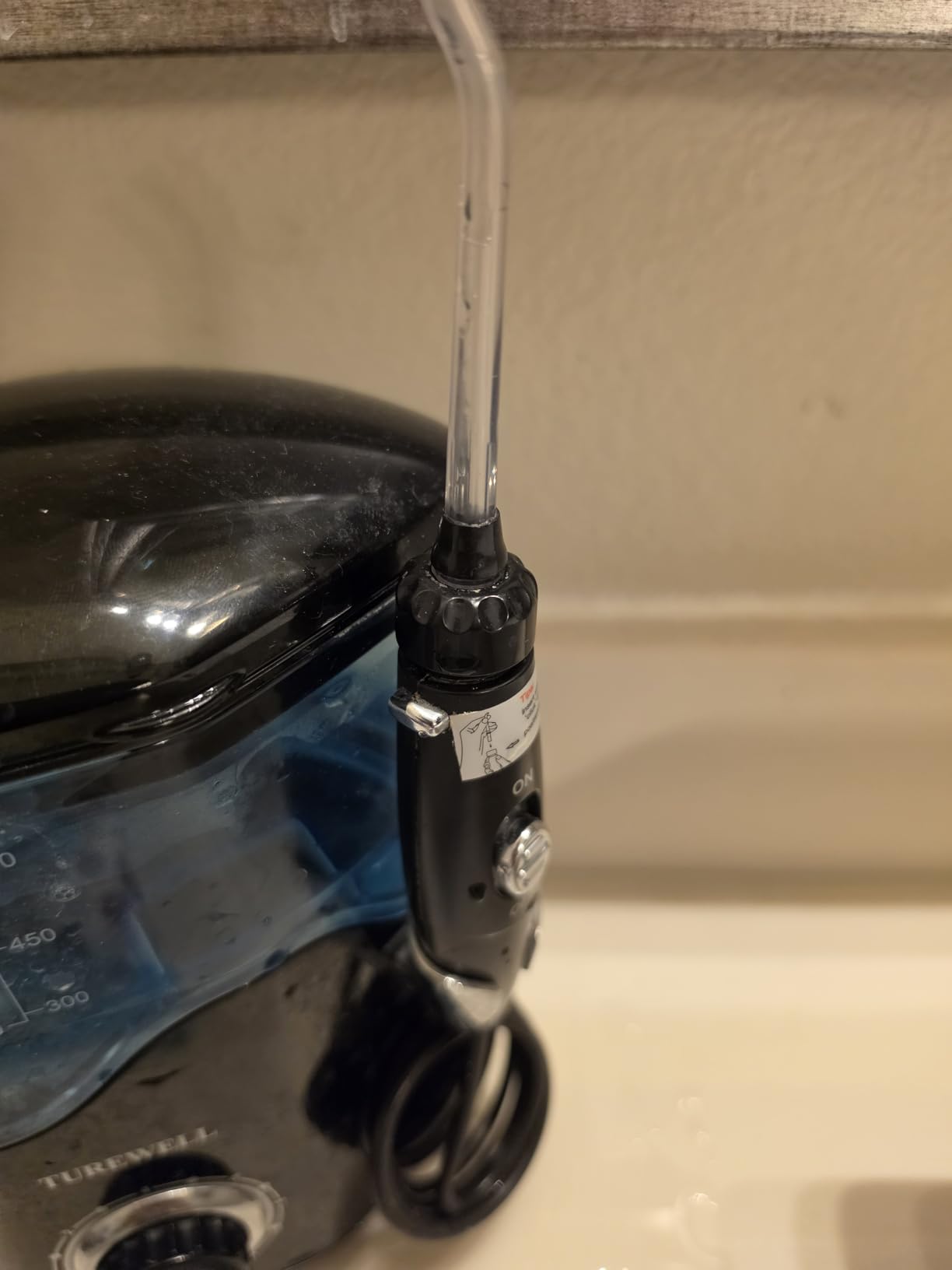 TUREWELL Water Dental Flosser for Teeth/Braces, Water Teeth Cleaner customer photo 2