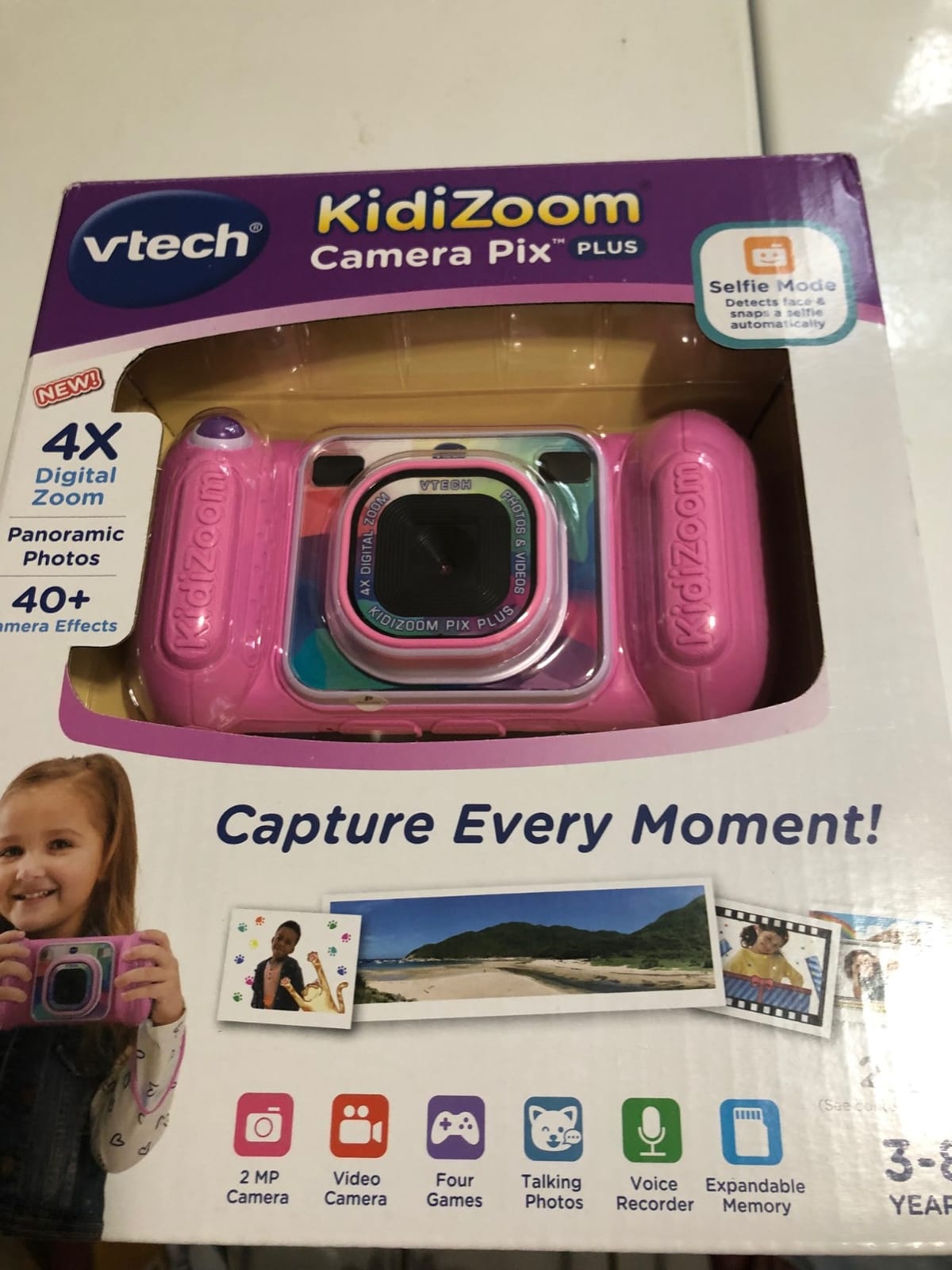 VTech KidiZoom Camera Pix Plus, Blue customer photo 1