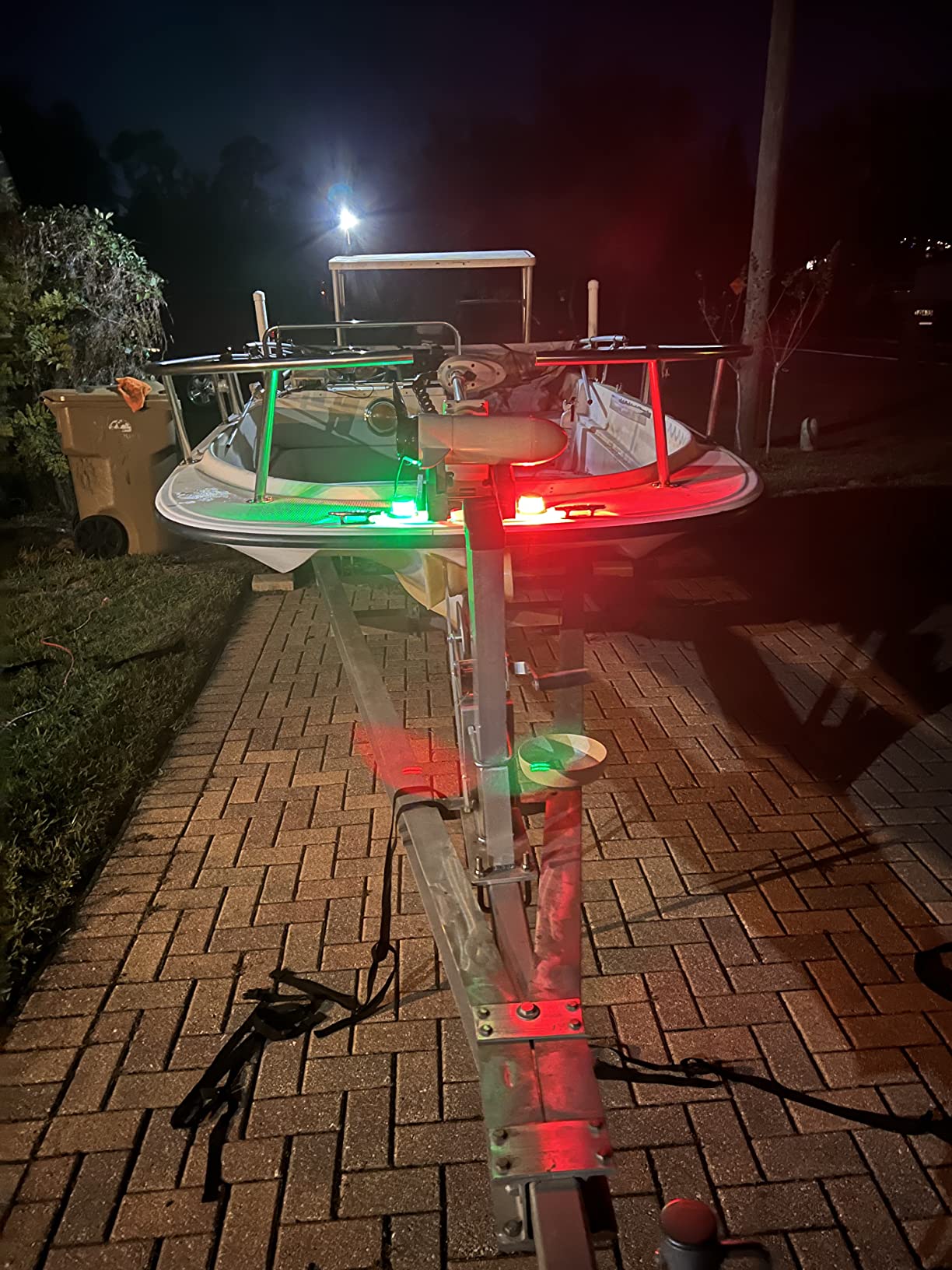 LED Boat Navigations Light Marine Red and Green Bow Light (Silver) customer photo 2