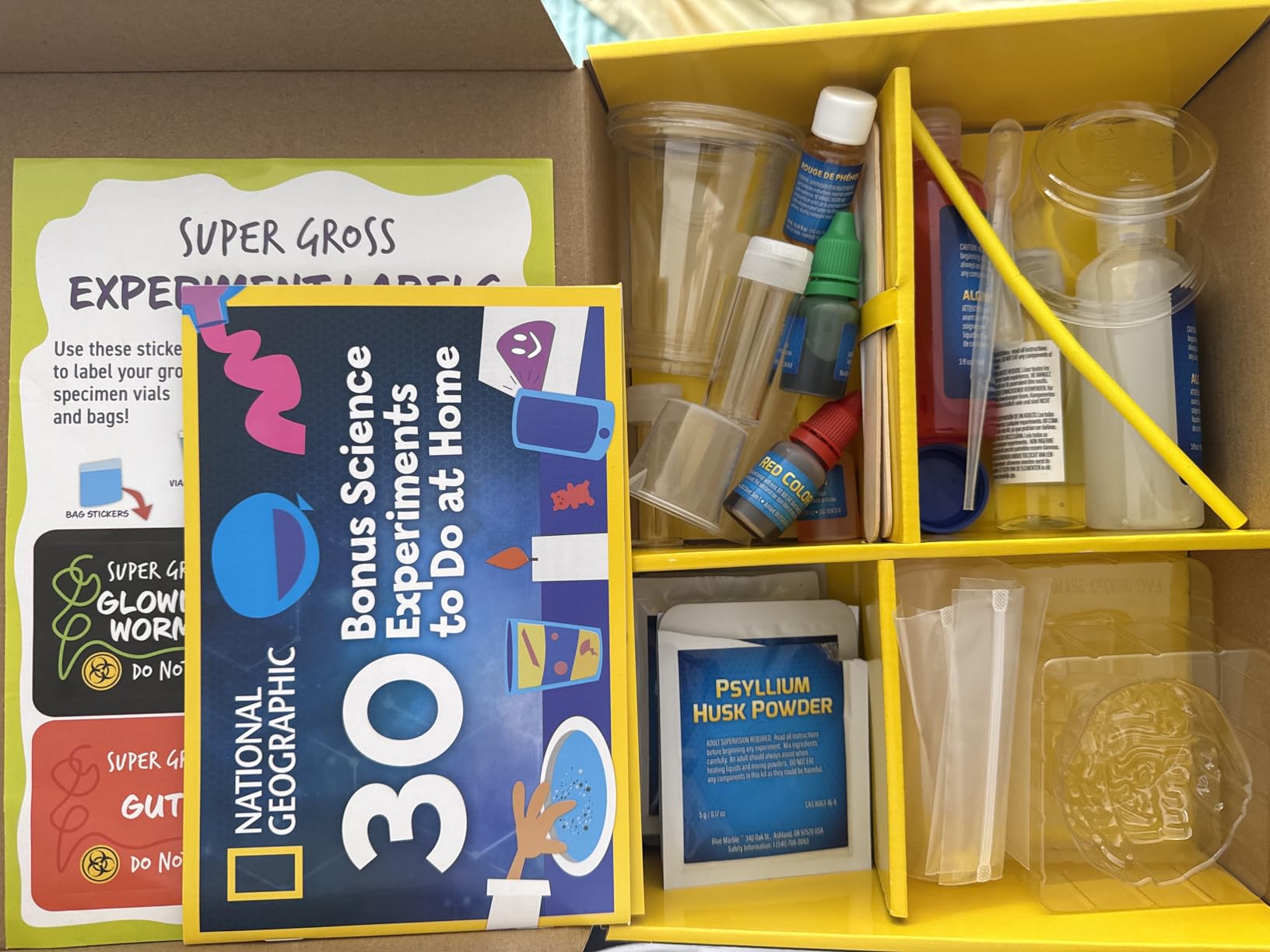 National Geographic Gross Science Kit with 45 Experiments for Kids 8-12 | Brain Dissection, Slime Making, Creepy STEM Projects, Chemistry Activities, Gross Science Experiments, Birthday Gift customer photo 1