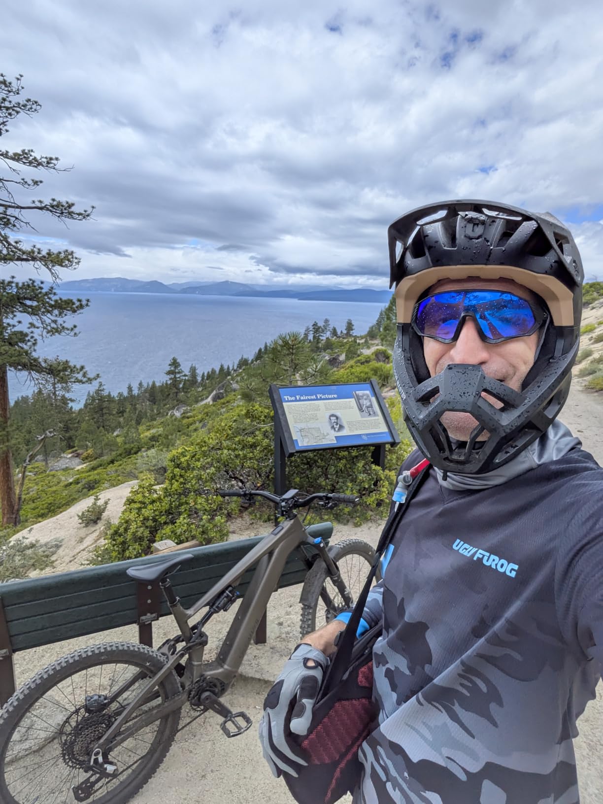 KAPVOE Photochromic Cycling Glasses Clear Mountain Bike Sunglasses K9408 customer photo 2