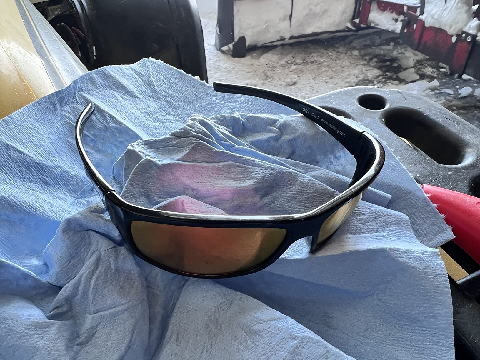 KastKing Kateel Full Wrap Sport Sunglasses, PuriVex Protective Coating customer photo 1