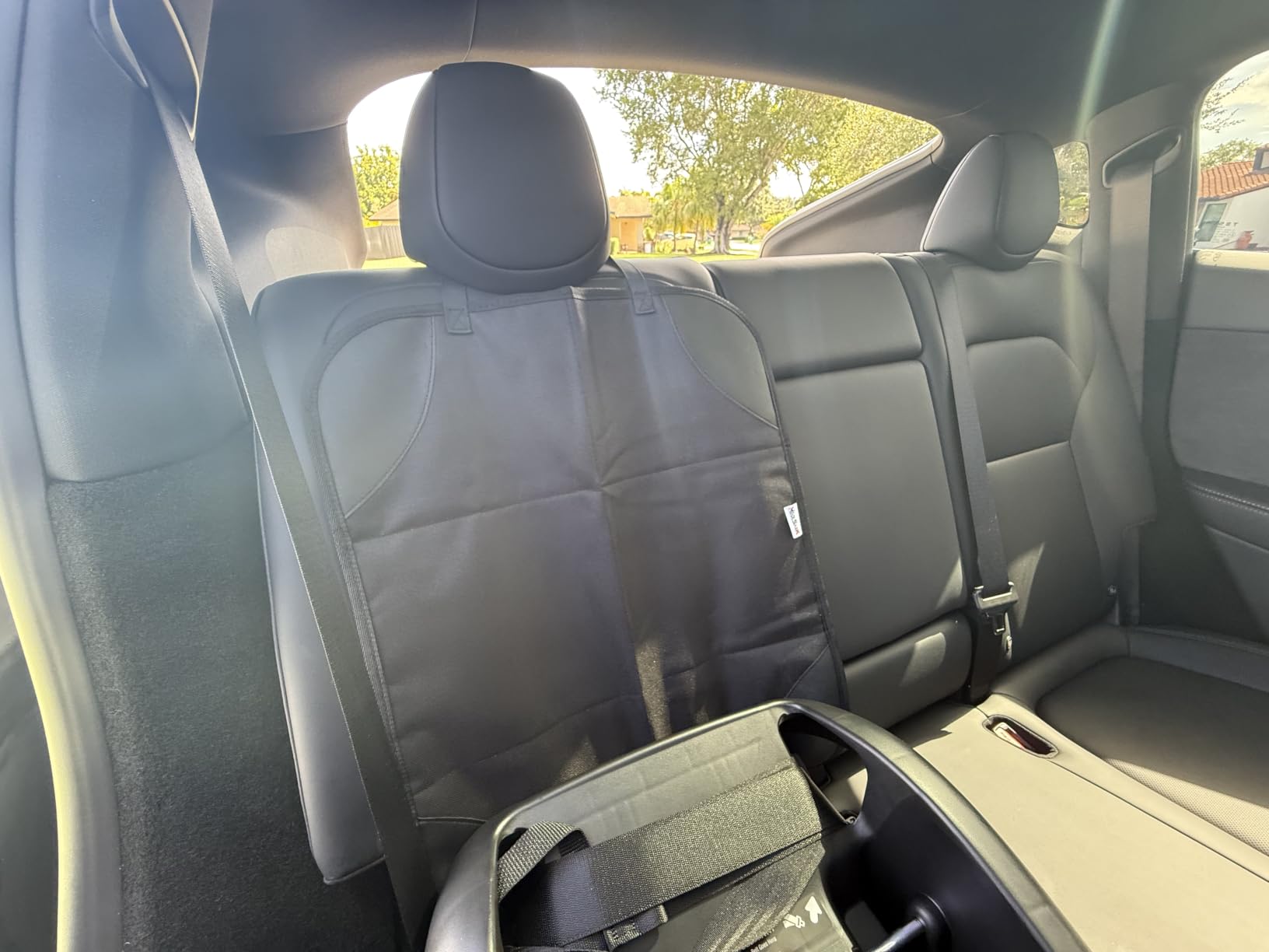 Meolsaek Car Seat Protector for Child Car Seat，Non-Slip Backing No Imprints customer photo 1