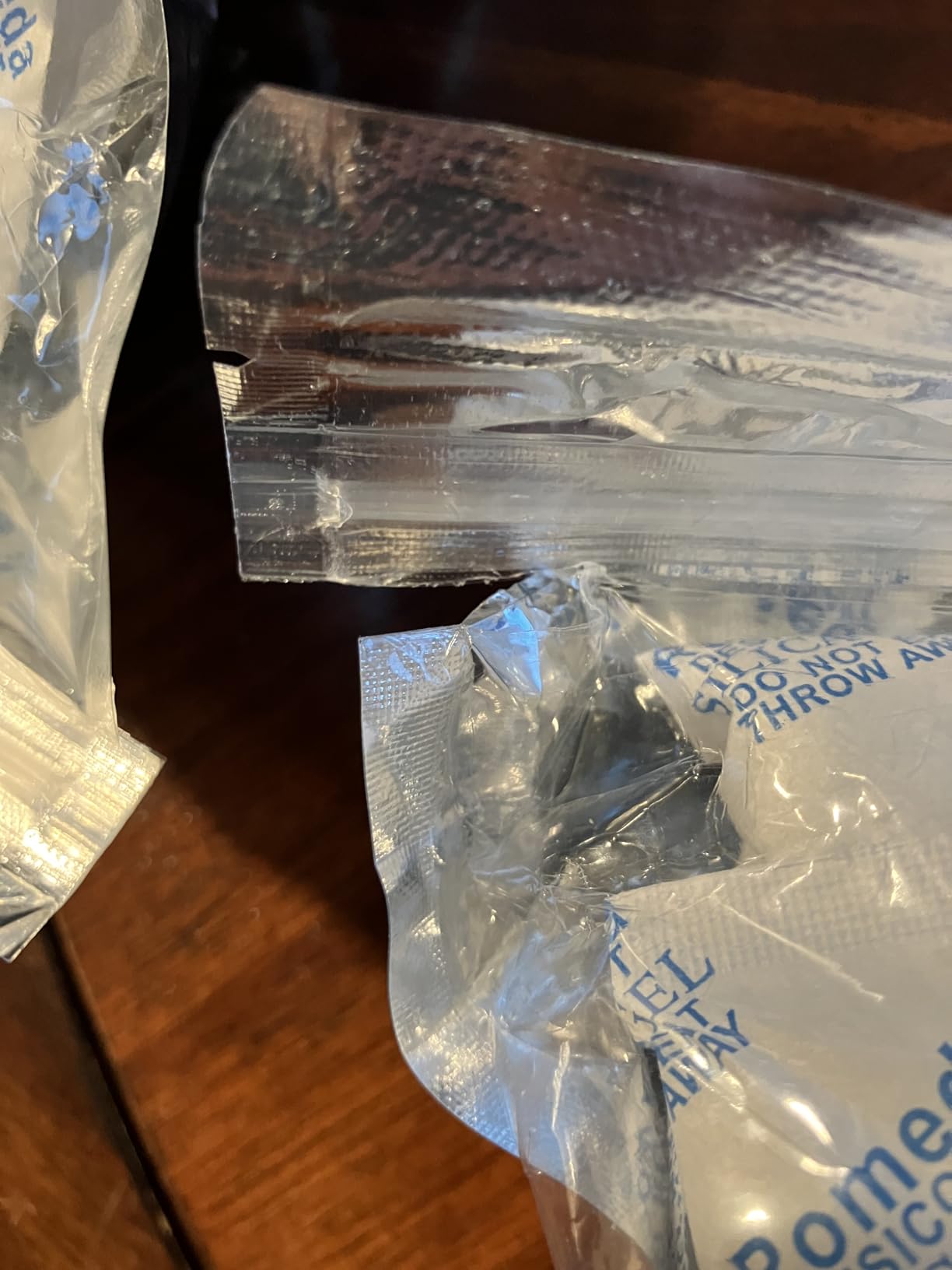 15 Pcs 20 Gram Silica Gel Packs, Transparent Desiccant, Desiccant Packets for Storage, Moisture Packs for Spices Jewelry Shoes Boxes Electronics Storage customer photo 1