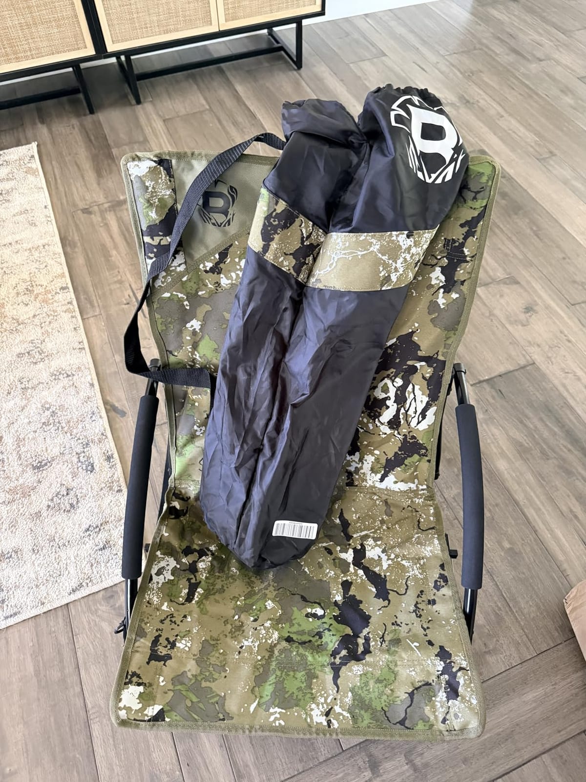 Barronett Blinds Ground Gobbler Chair, Run and Gun Hunting Chair, Low Profile, Ultra-Portable, Lightweight, 300 lb. Capacity, Crater™ Thrive, BC108 customer photo 2