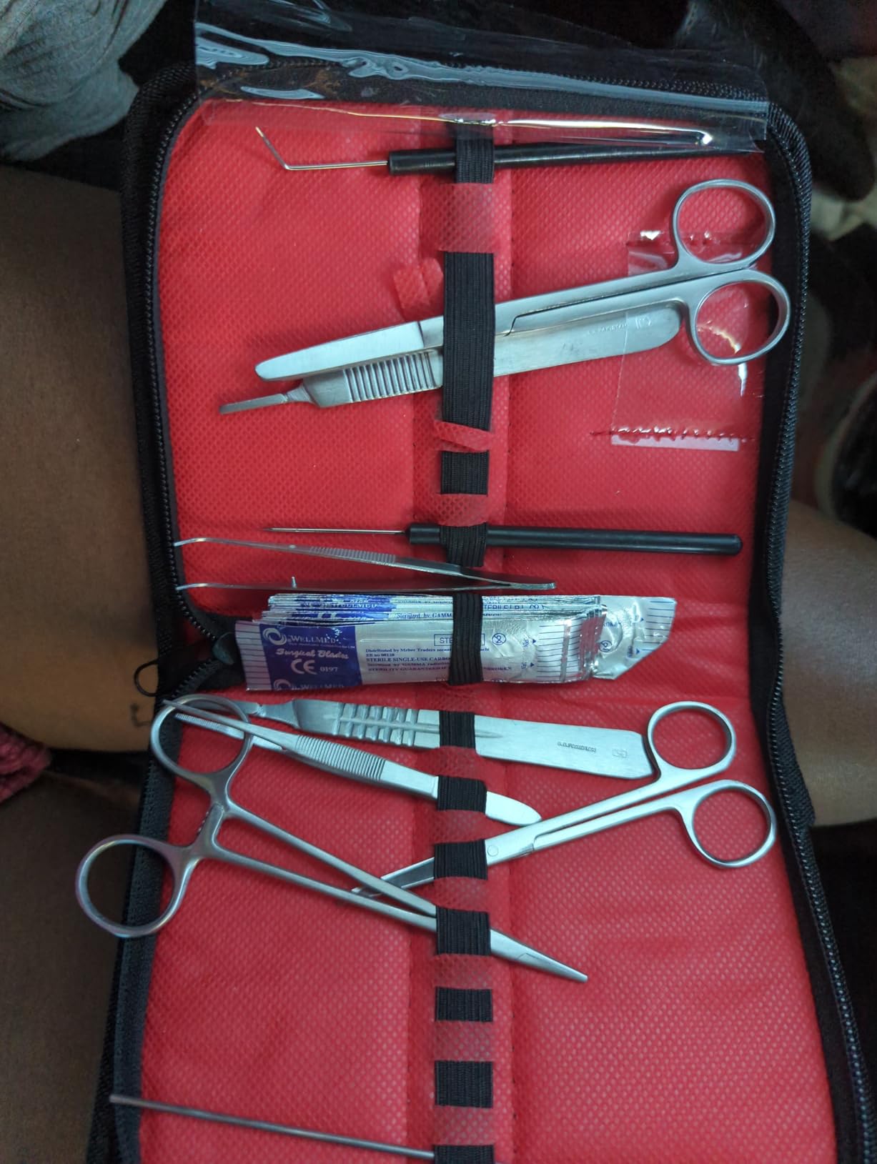 30 Pcs Advanced Dissection Kit Biology Lab Anatomy Dissecting Set for Medical Students and Veterinary with Stainless Steel Scalpel Knife Handle Blades customer photo 1
