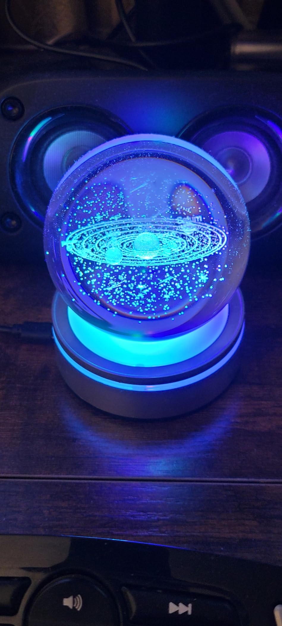 IFOLAINA 3D Solar System Crystal Ball Model Gift Space Astronomy Gift customer photo 2
