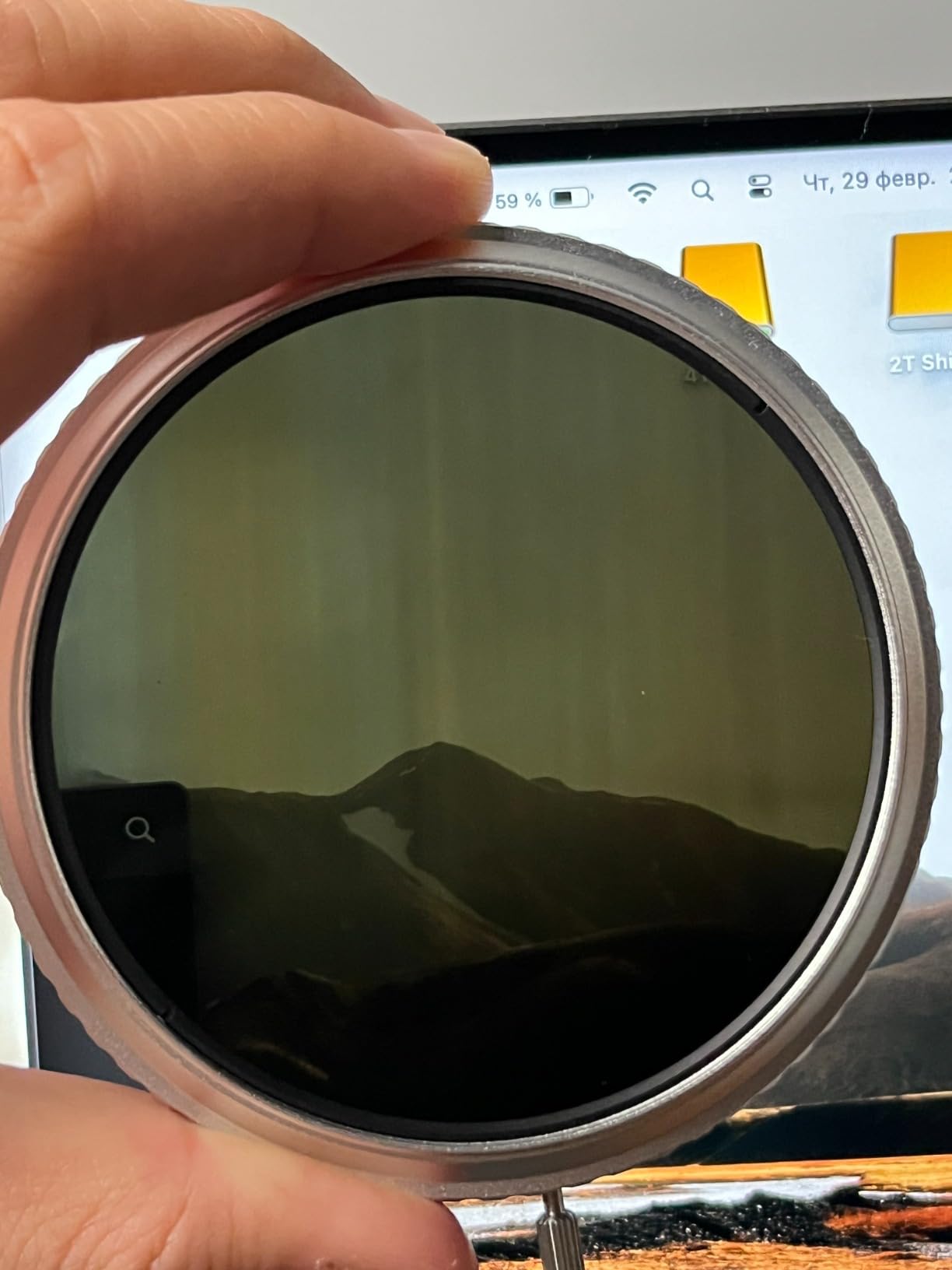 NiSi Swift True Color ND-Vario Variable ND Filter, 1-5 Stops ND2-ND32, 67mm customer photo 2