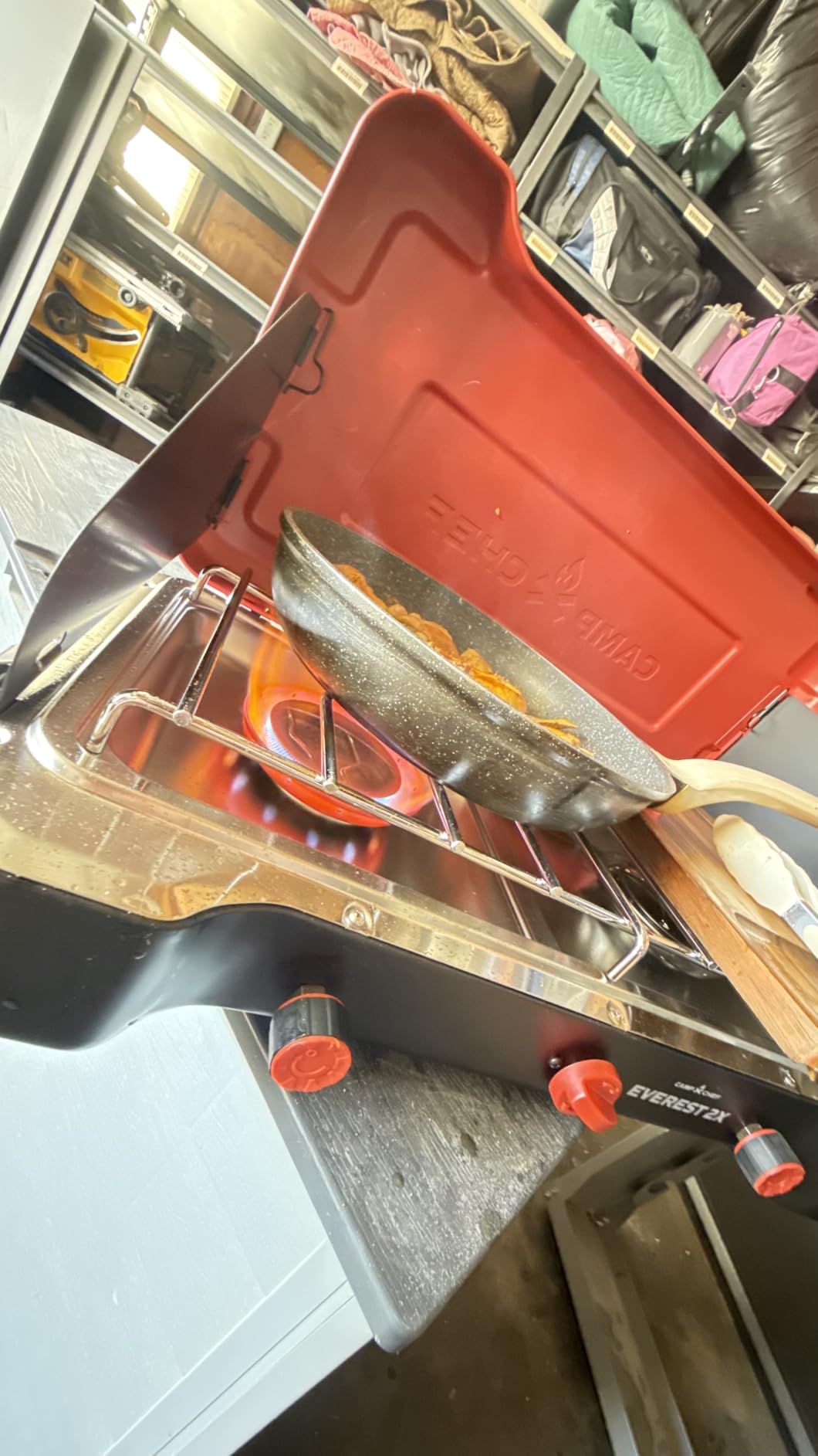Camp Chef Everest 2X 2-Burner Portable Camping Stove, 40,000 BTUs, Propane customer photo 2
