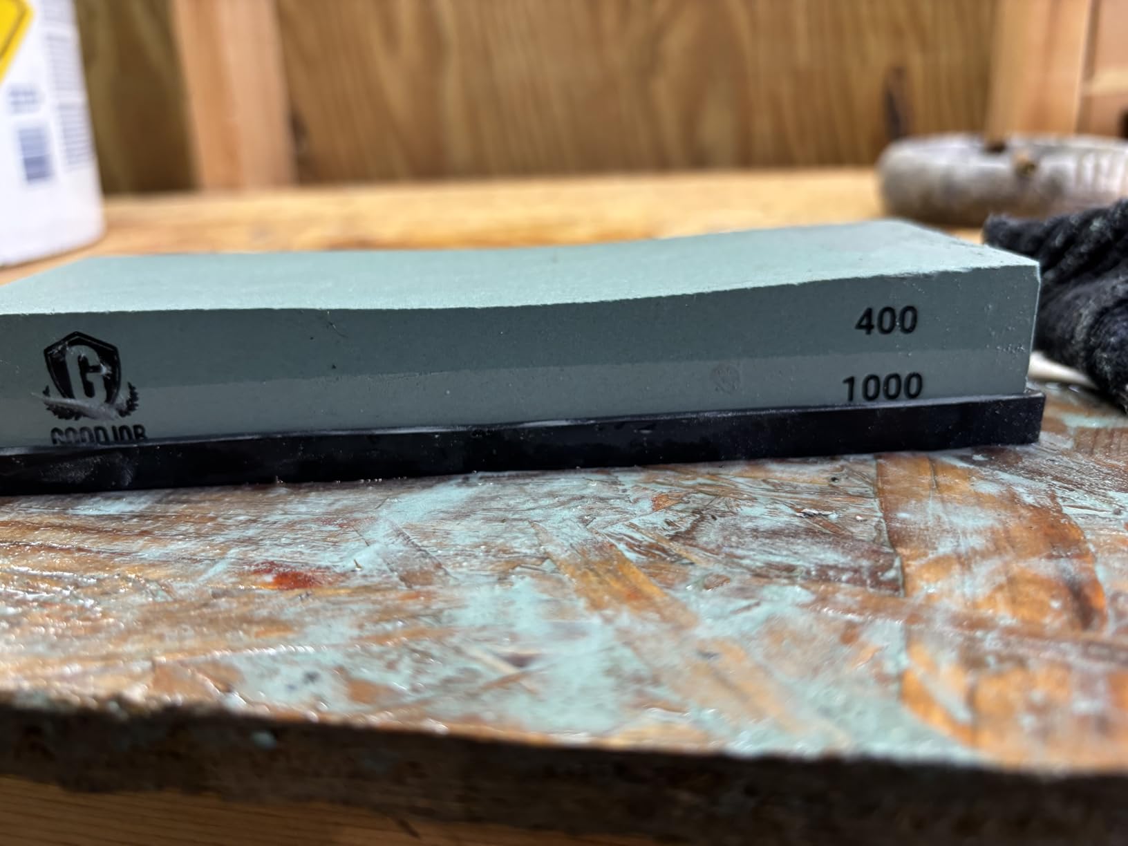 Premium Knife Sharpening Stone Kit with Angle Guide & Flattening Stone customer photo 2