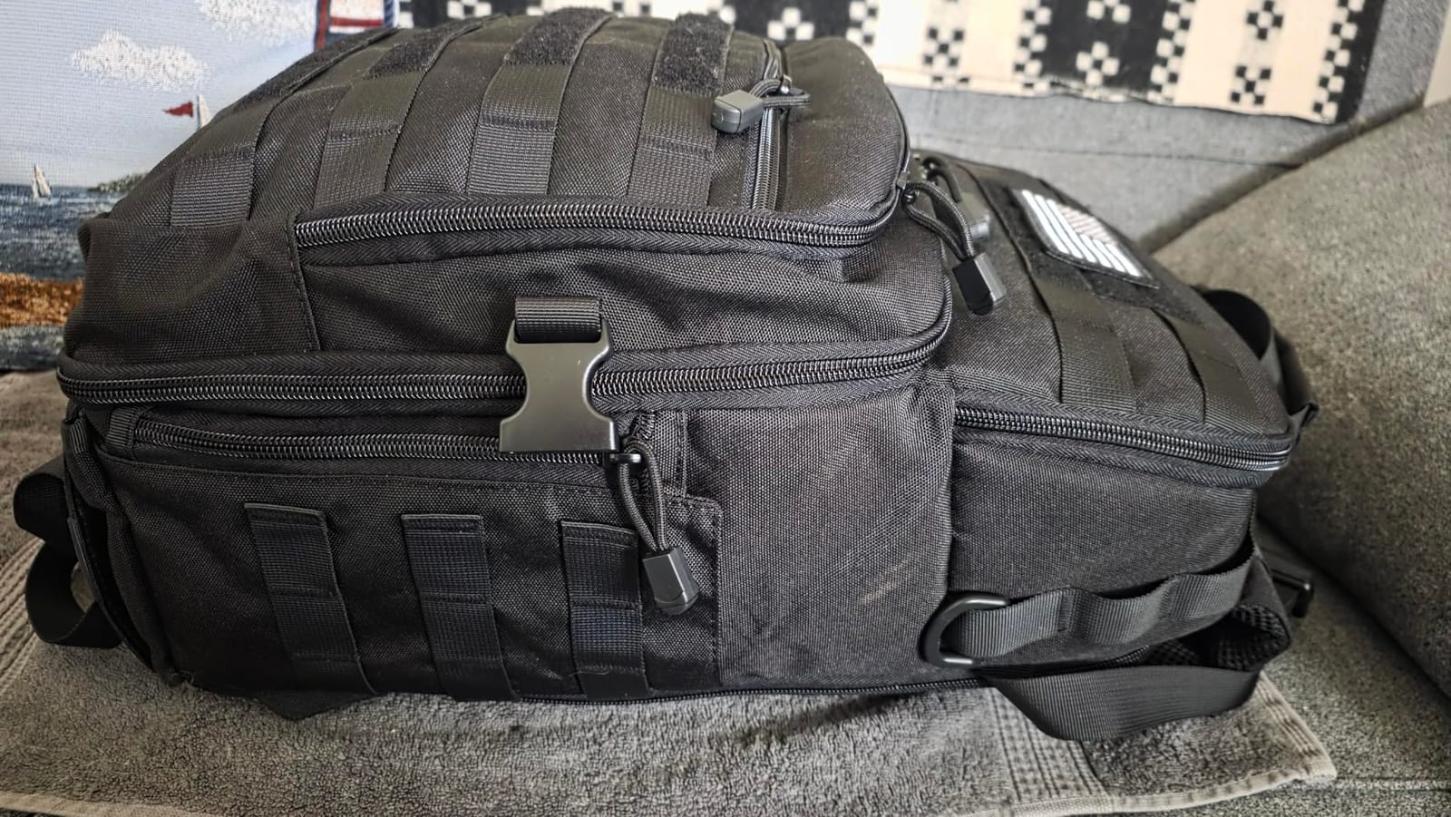 MOSISO Camera Backpack, DSLR/SLR/Mirrorless Tactical Camera Bag Case customer photo 2
