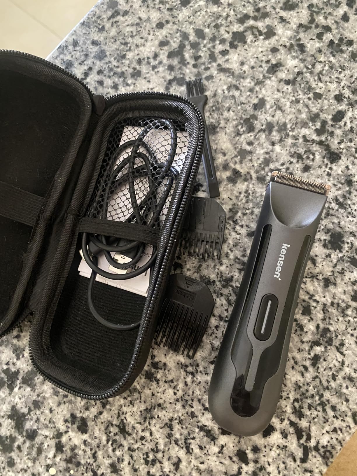 kensen Body Hair Trimmer for Men - Groin Pubic Hair Trimmer with LED Light customer photo 2