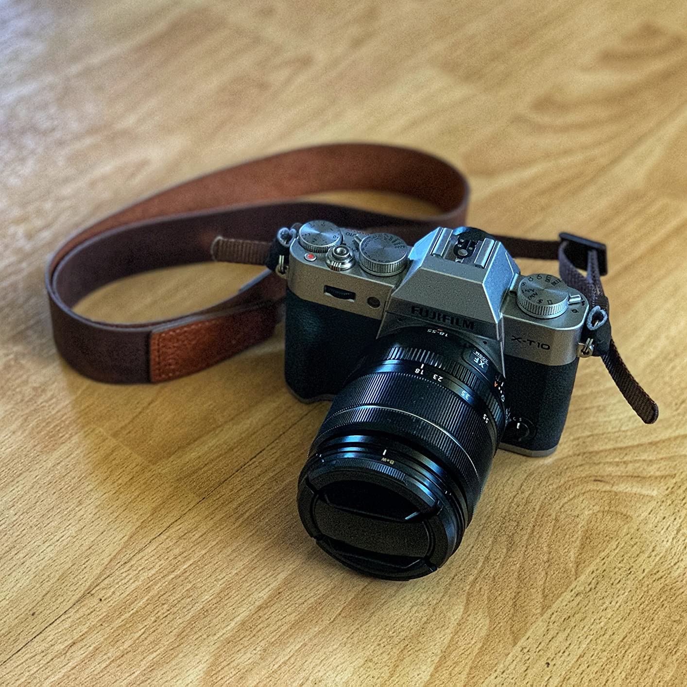 Crazy Horse Leather Camera Strap,Vintage Camera Strap,Adjustable Camera Neck Shoulder Strap for Photographers customer photo 1