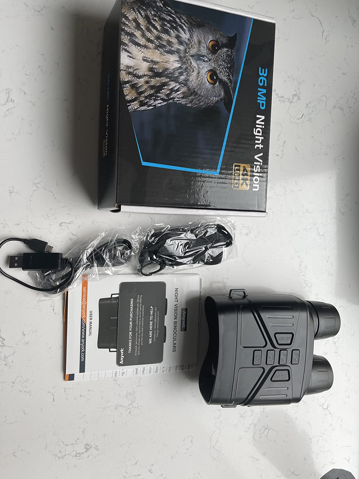 Night Vision Goggles, 4K Infrared Night Vision Binoculars with Adults customer photo 1