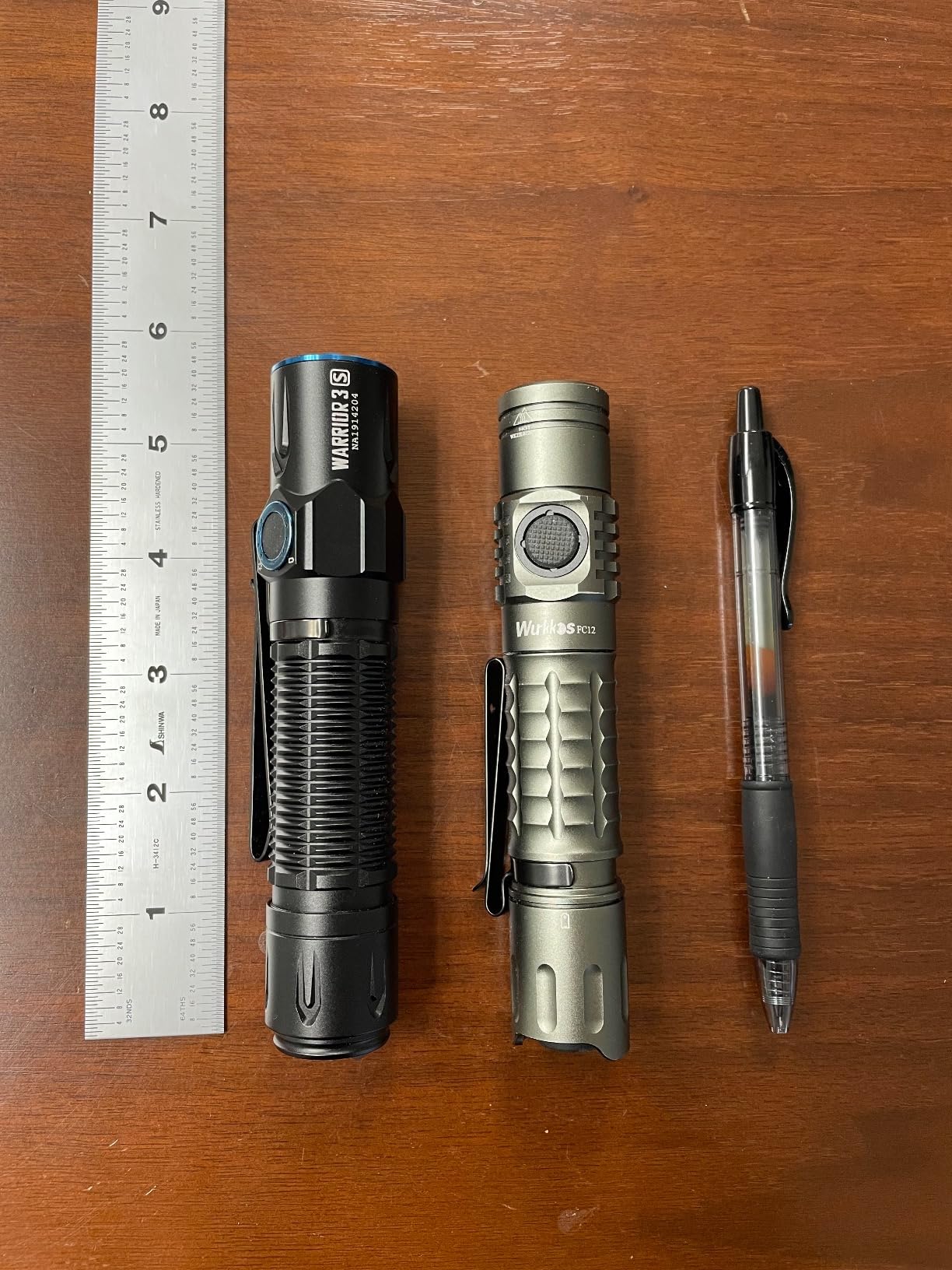 OLIGHT Warrior 3S Rechargeable Tactical Flashlight Bright Light Black customer photo 2