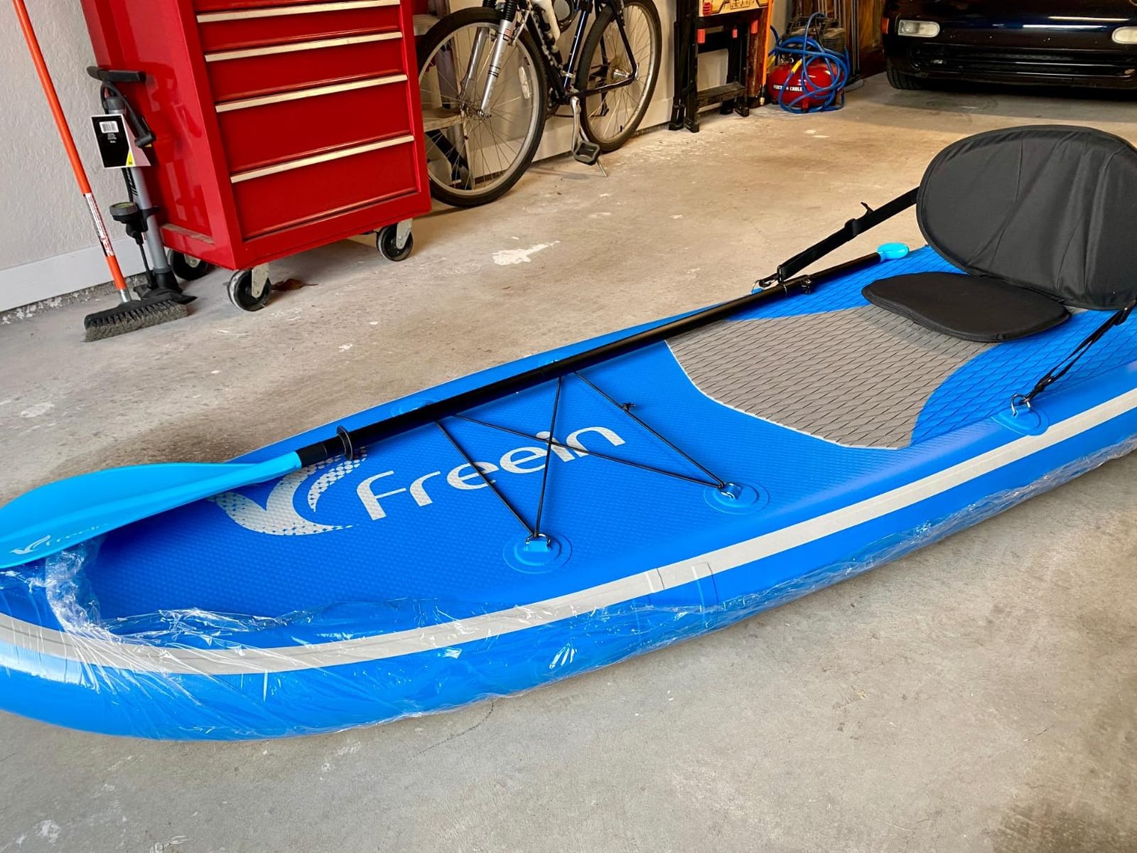 Freein SUP Inflatable Stand Up Paddle Board with Kayak Seat,Paddle Boards for Adults 10'/10'6”/11', Accessories sup Pump Adaptor,sup Kayak Paddle customer photo 2