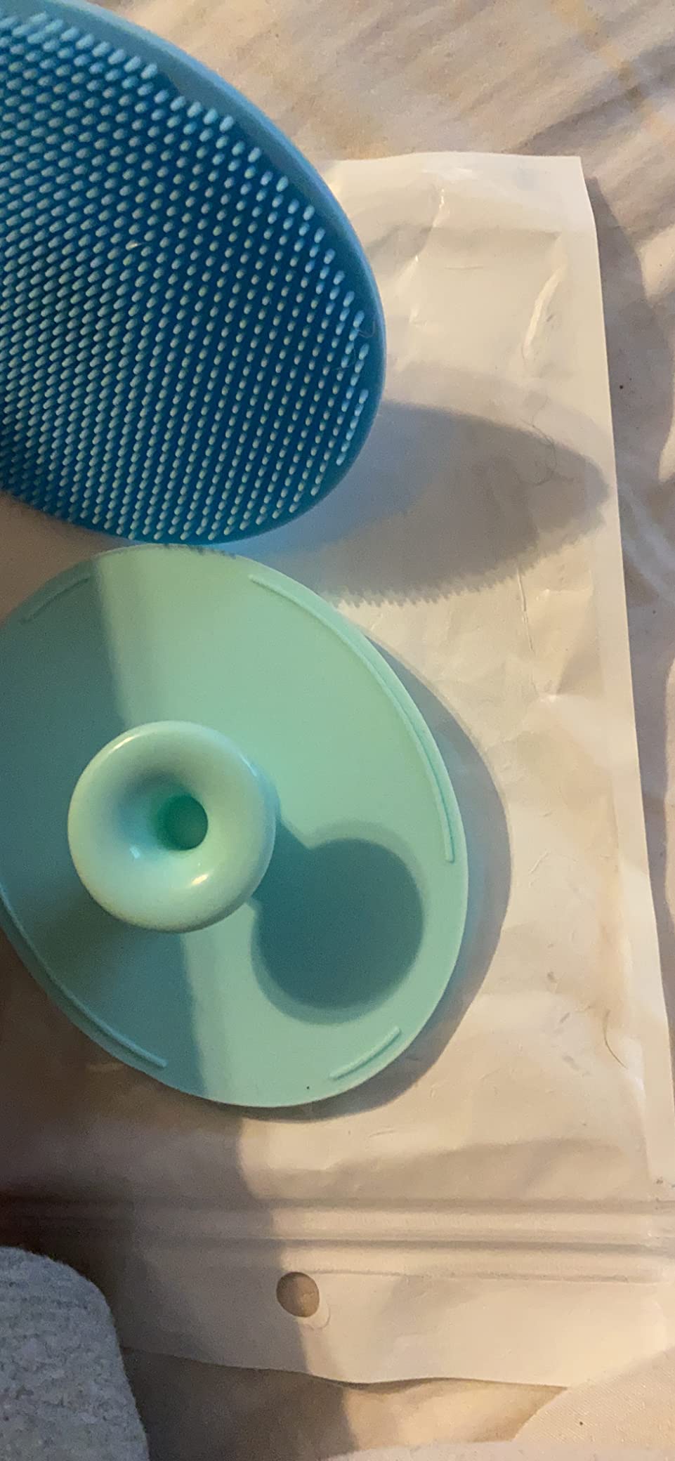 Silicone Facial Cleansing Brush - Face Scrubber & Exfoliator for Deep Cleaning, Blackhead & Acne Pore Care customer photo 1