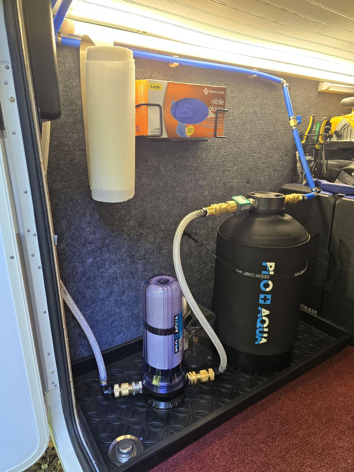 PRO+AQUA 16,000 Grain Portable Water Softener for RV, Trailers, Boats, Mobile Car Wash, Pressure Wash – Protects Water Systems (Softener + Regeneration Kit Bundle) customer photo 1