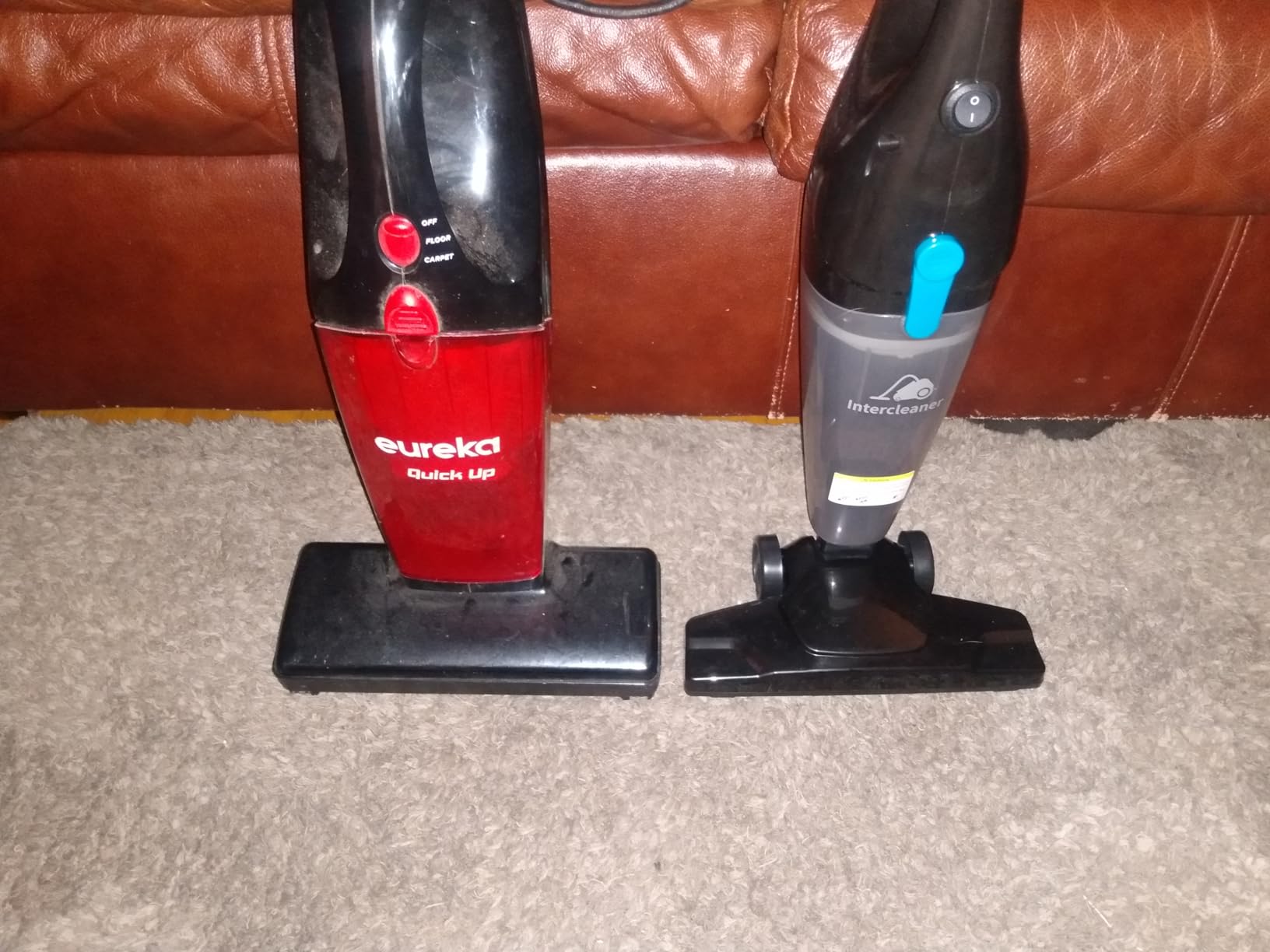 Intercleaner Corded Vacuum Cleaner, 15KPa Powerful Suction with 400W Motor, 12 in 1 Lightweight Bagless Stick Vac with Handheld, Ultra Quiet, for Hardwood Floor Carpet Car Pet Hair customer photo 1