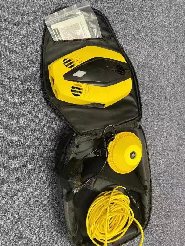 Chasing Dory Underwater Drone - Palm-Sized 1080p Full HD Underwater Drone with Camera for Real Time Viewing, APP Remote Control Green (Yellow) customer photo 1