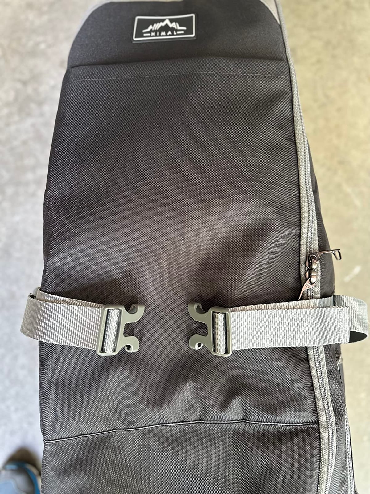 Golf Travel Bag with Adjustable Support Rod, 900D Heavy Duty Oxford Fabric customer photo 1