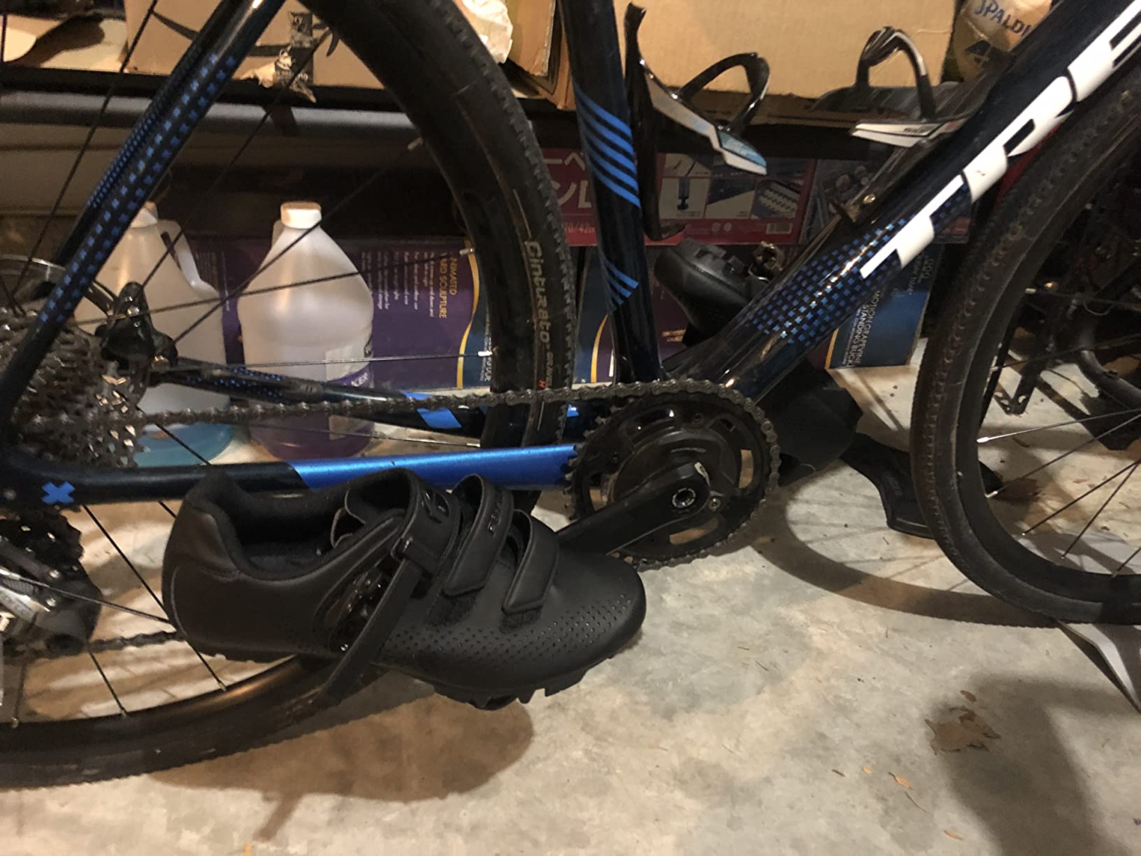 Mens Mountain Bike Cycling Shoes Women, MTB-Shoes Compatible Installation SPD Cleats customer photo 1