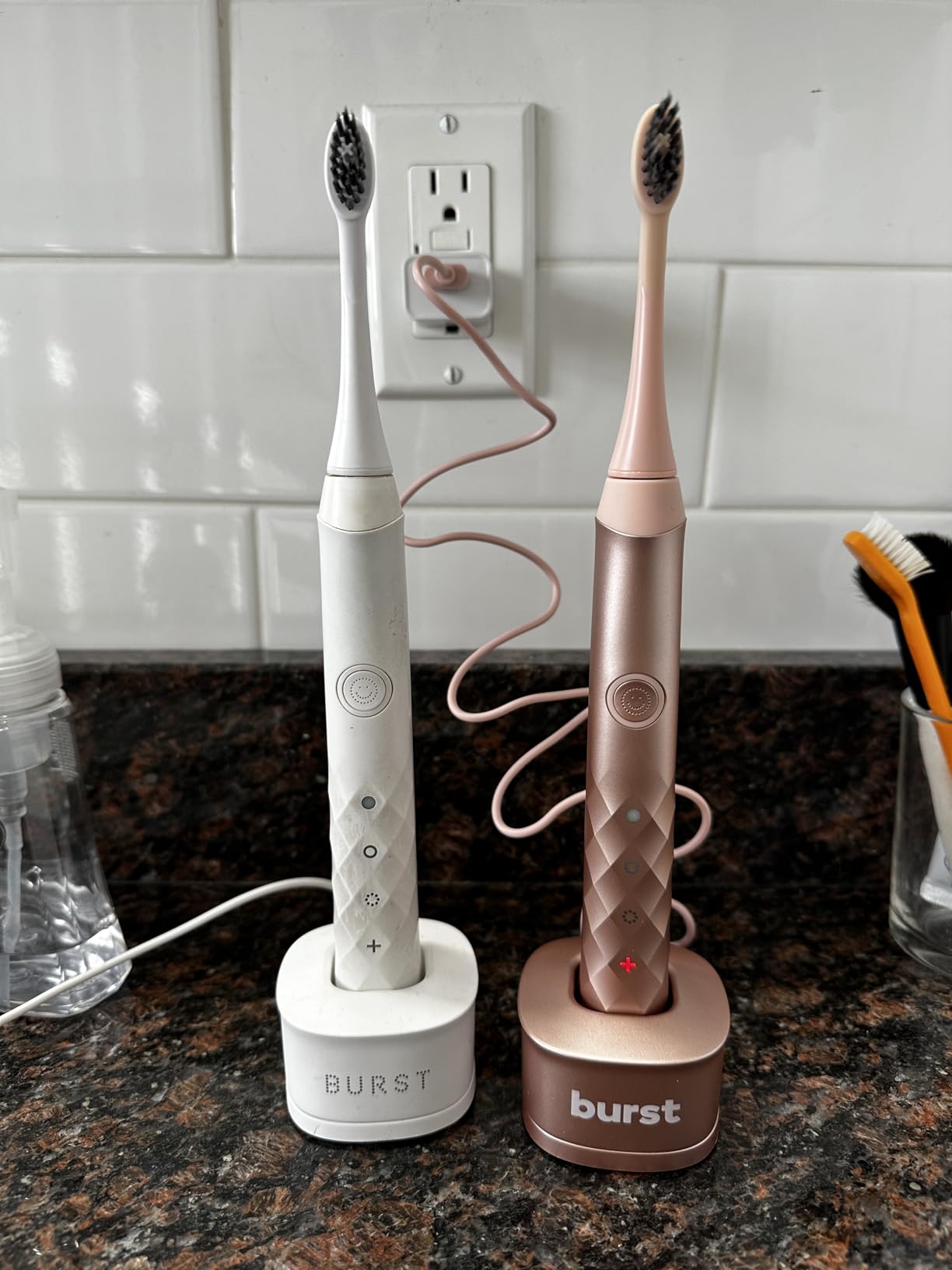 Burst Original Sonic Electric Toothbrush for Adults (Rose Gold) customer photo 1