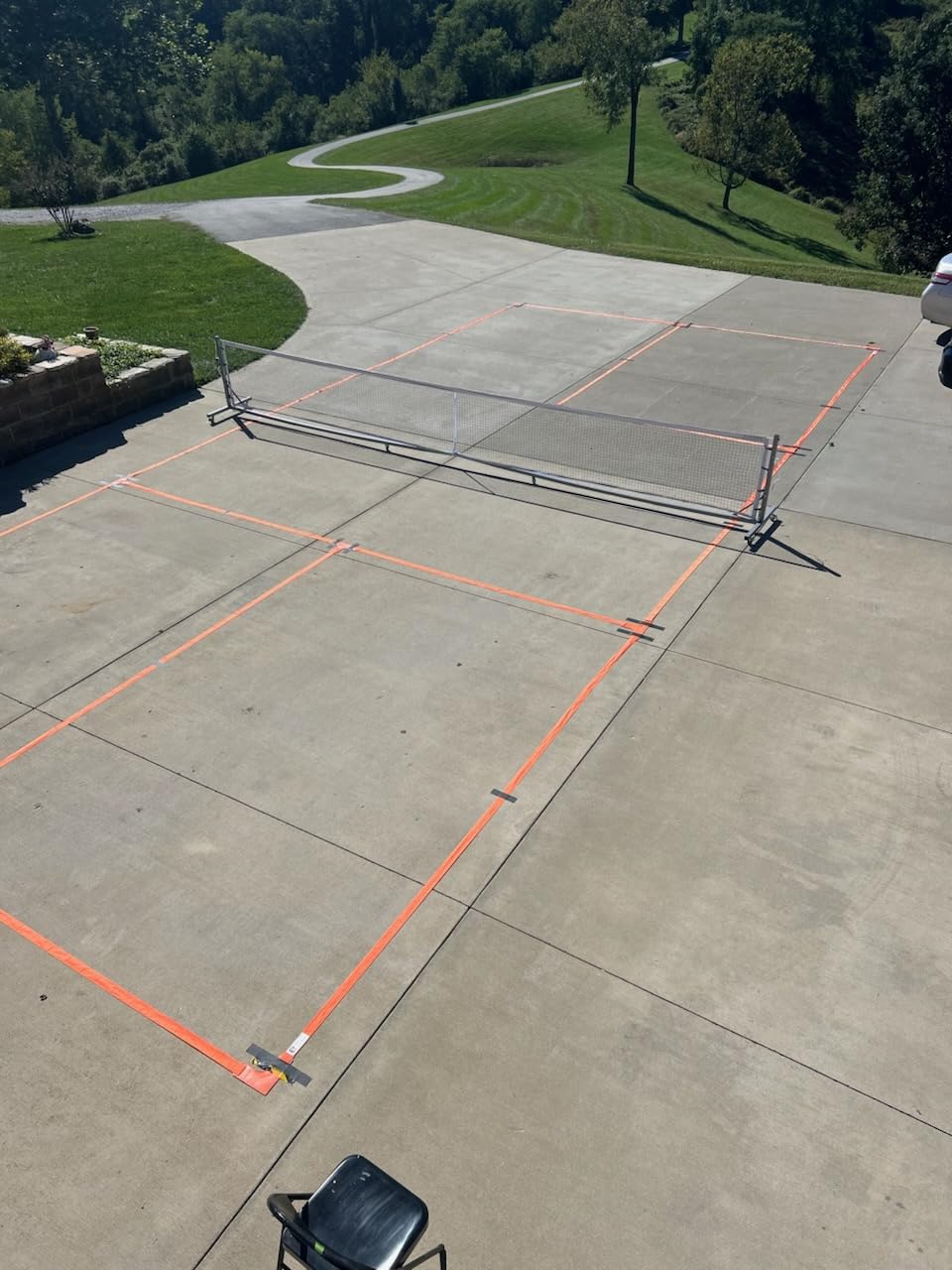 A11N SPORTS Pro Pickleball Net with Wheels, 22 FT Regulation Size customer photo 2