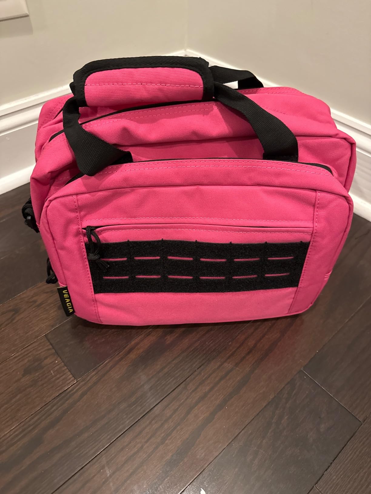 Range Bag,Pistol Case,Gun Range Bags For Handguns And Ammo Pouch 2 Pistols Soft Carrying Shooting Bag customer photo 1