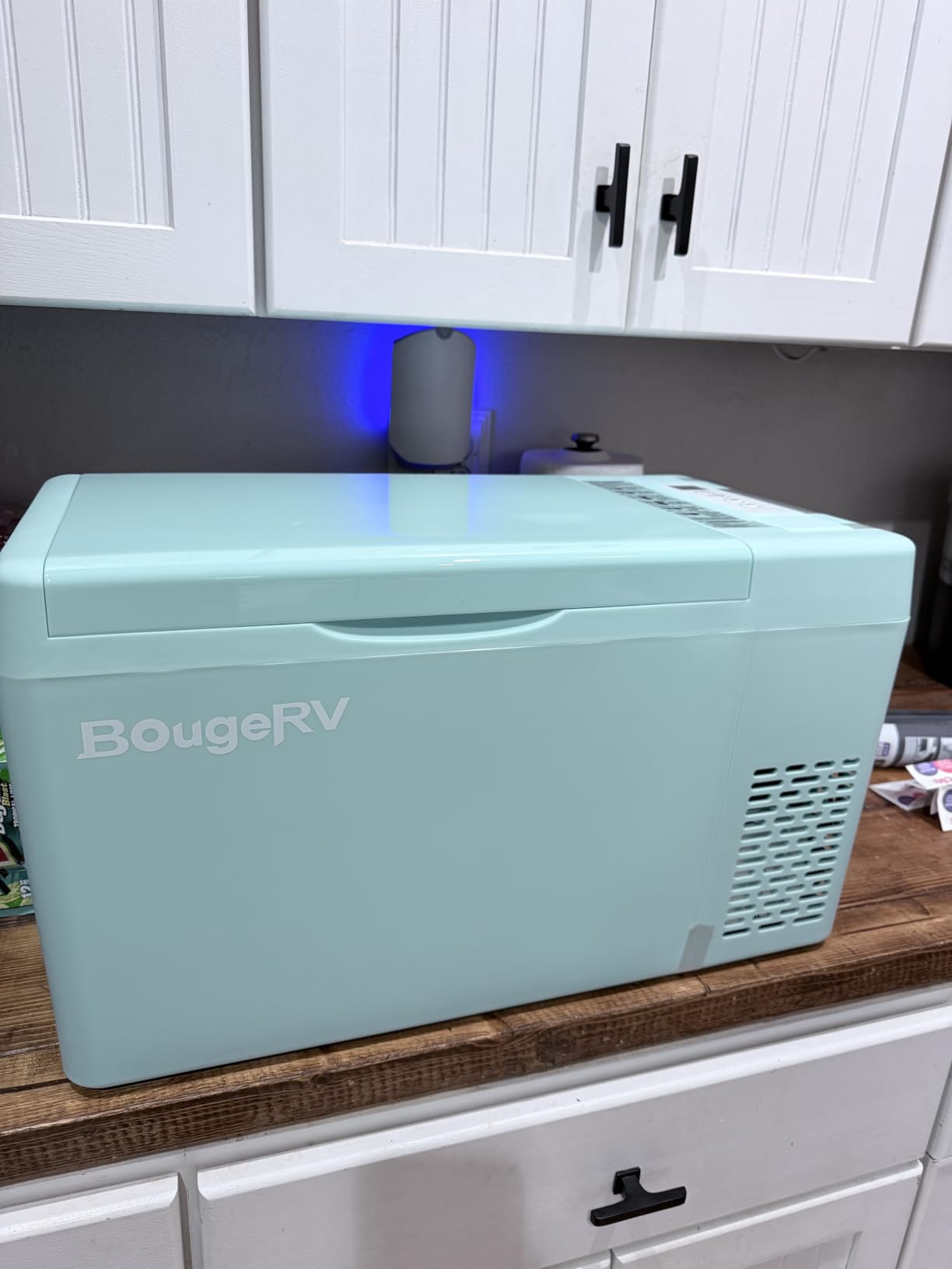 BougeRV 12v refrigerator 23 Quart, -8℉~50℉ Portable Freezer for Car, Black customer photo 1