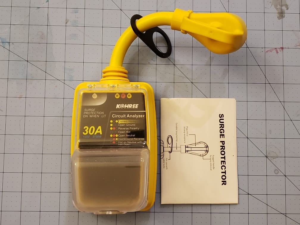 Kohree RV Surge Protector 30 Amp, Power Surge Voltage Protection 12000J customer photo 2