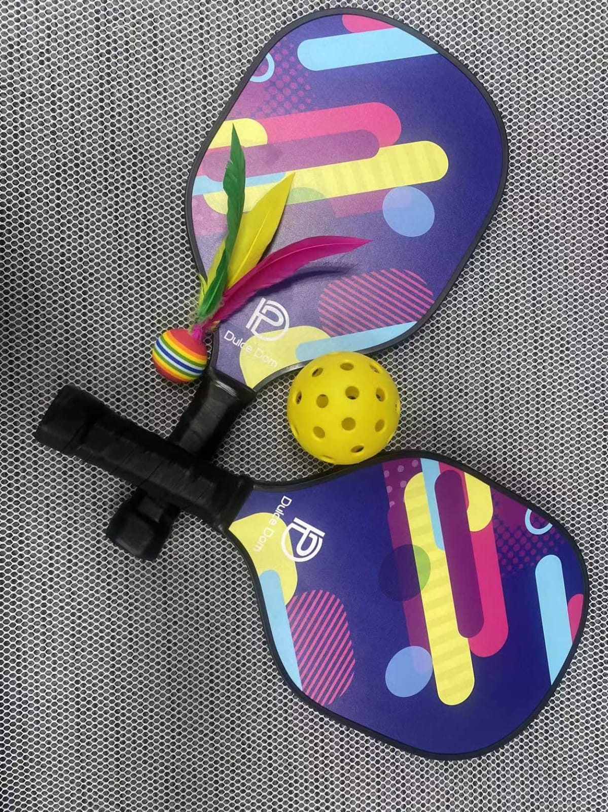 DULCE DOM Pickleball Paddles Set of 2/4 - USAPA Approved customer photo 1