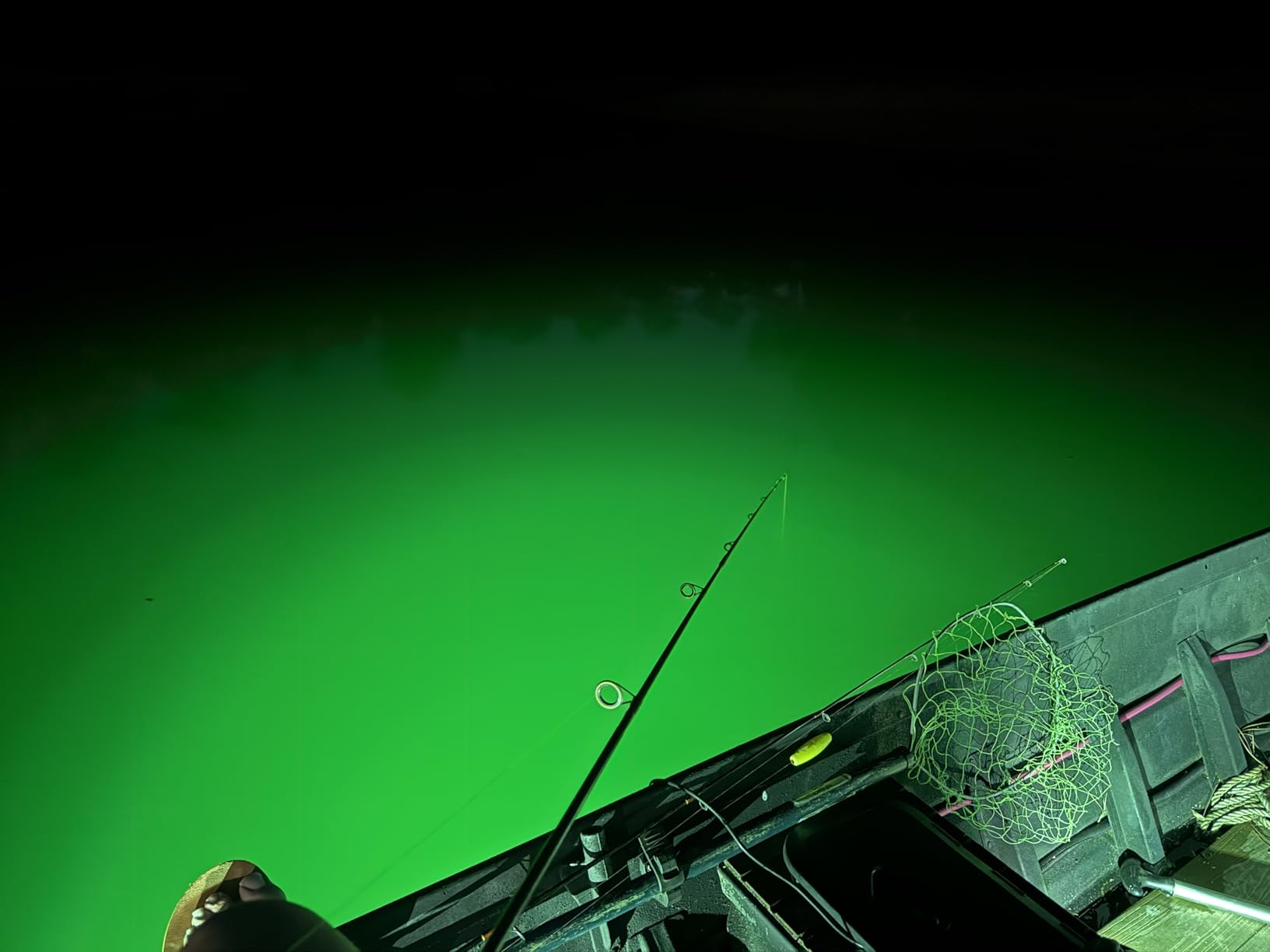 Geelin 12v 10w Night Underwater Green Submersible Fishing Light | LED Fishing Attracting Crappie Light, Lure Bait, Night Green Glow Finder Lamp for Pool, Boat Sea Ice Squid Shad Shrimp customer photo 1