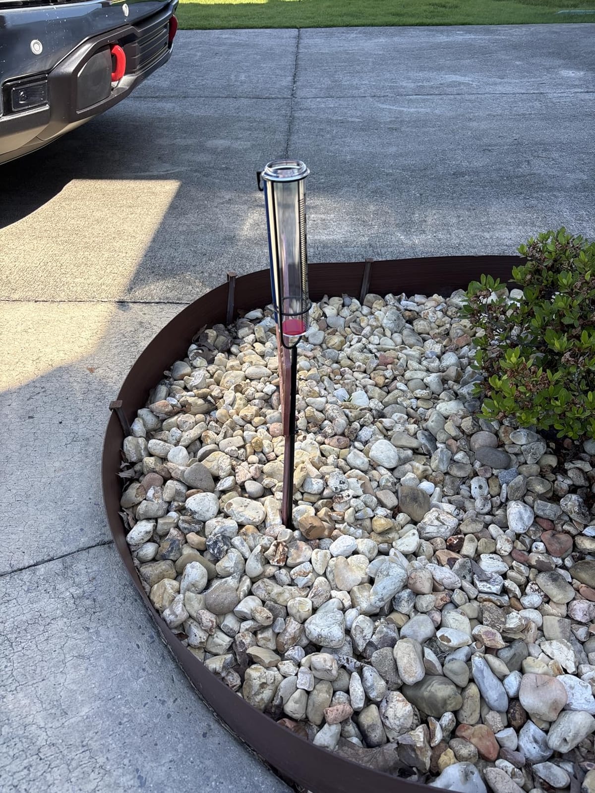 JMBay Rain Gauge Outdoor, Accurate rain gauges Outdoors Best Rated, Tall Rain Gauge for Yard with Stake customer photo 1