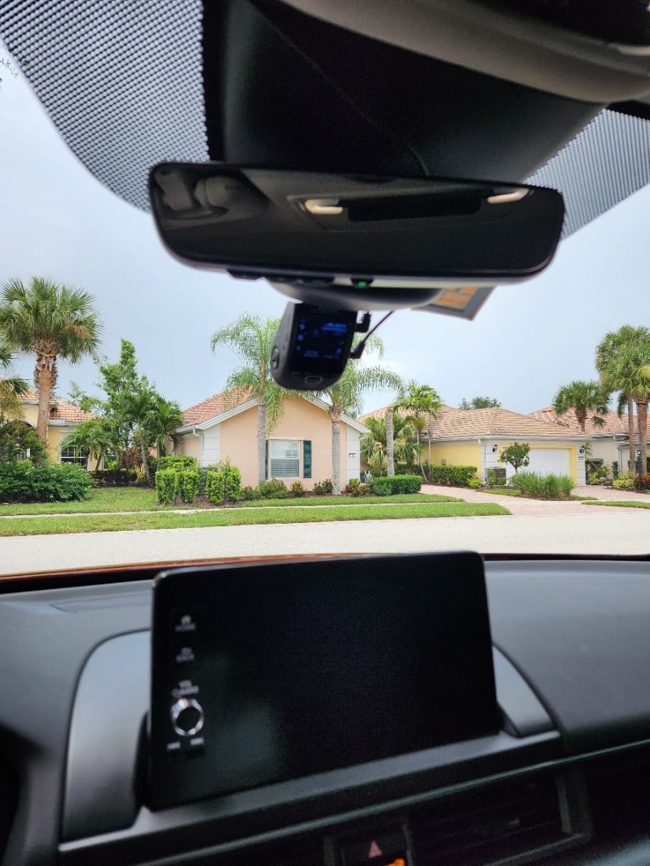 RexingUSA V1P 4K Dual Dash Cam, 4K+1080P Front & Rear, Wi-Fi, 2.4