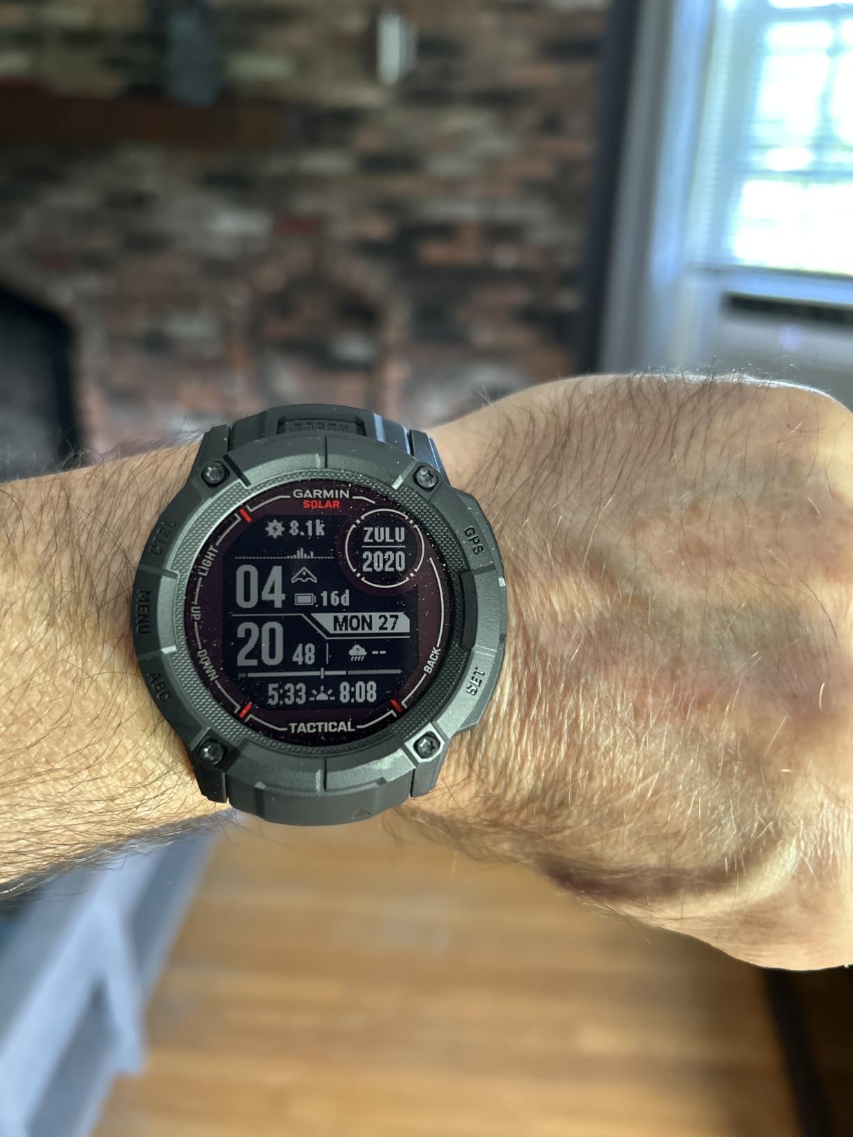 Garmin Instinct 2X Solar, Rugged Outdoor Smartwatch, 50mm, Graphite customer photo 2