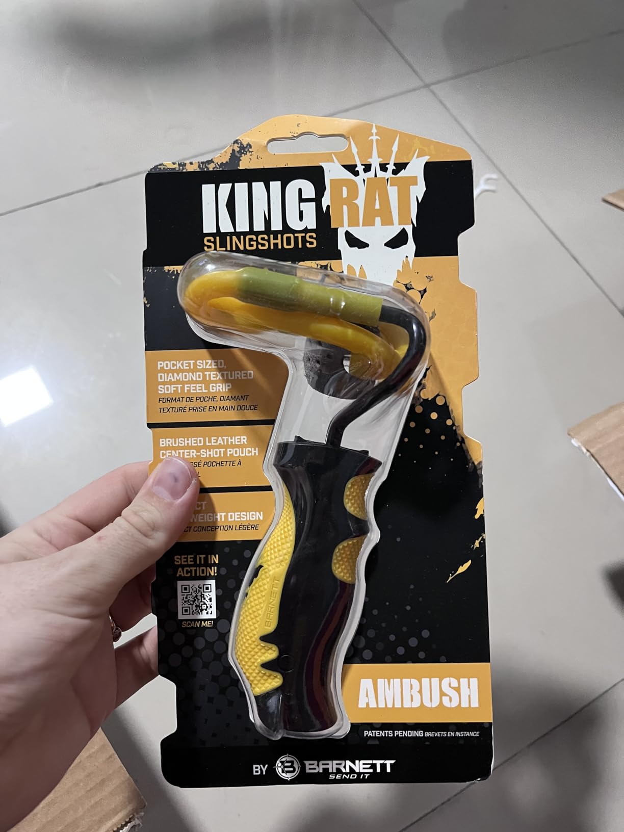 BARNETT - King Rat Slingshots, Black Widow & Ambush Slingshots Bundle customer photo 1