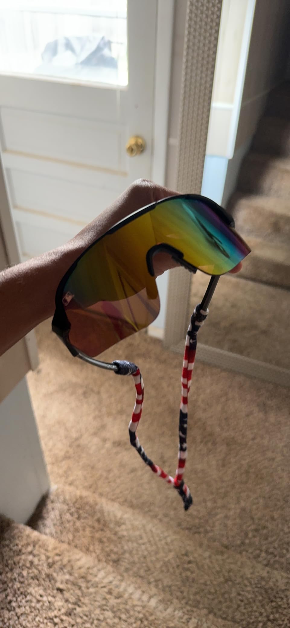 Franklin Sports Baseball + Softball Sunglasses - Men's + Women's Sports Sunglasses - Flip Up Shades + Non Flip Glasses customer photo 2