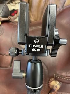 FANAUE GS-01 Arca Swiss Rifle Saddle Mount, Hunting Tripod Clamp with Quick Release Plate, Shooting Tripod Rest customer photo 1