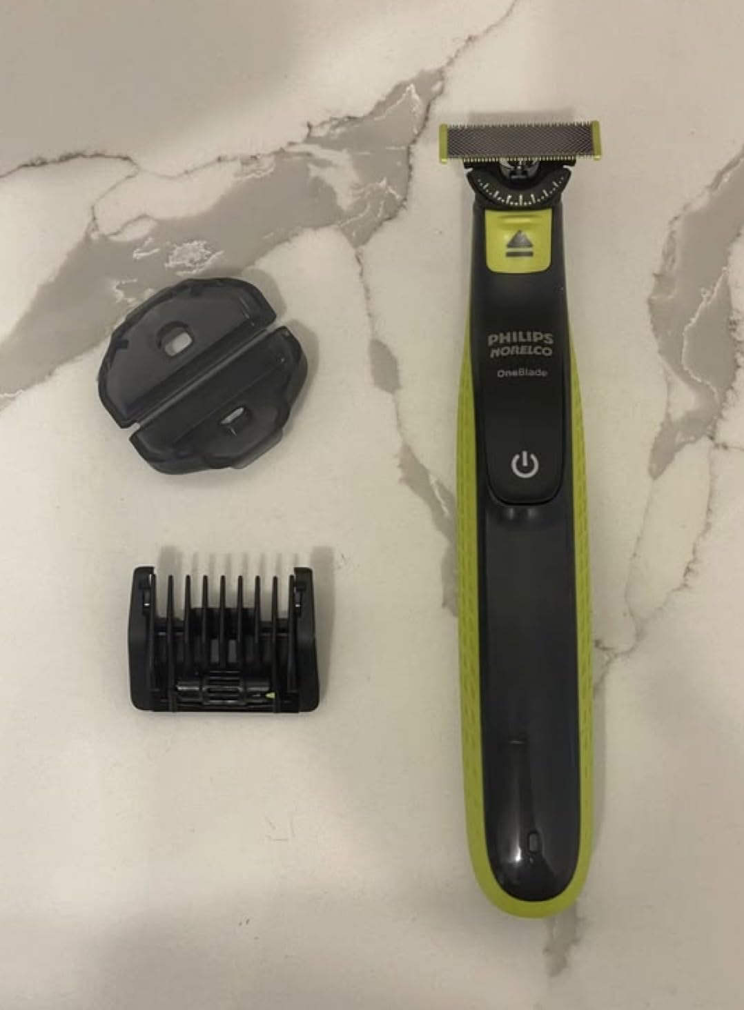 Philips Norelco OneBlade 360 Hybrid Face Trimmer and Shaver, 5 Length Comb customer photo 2