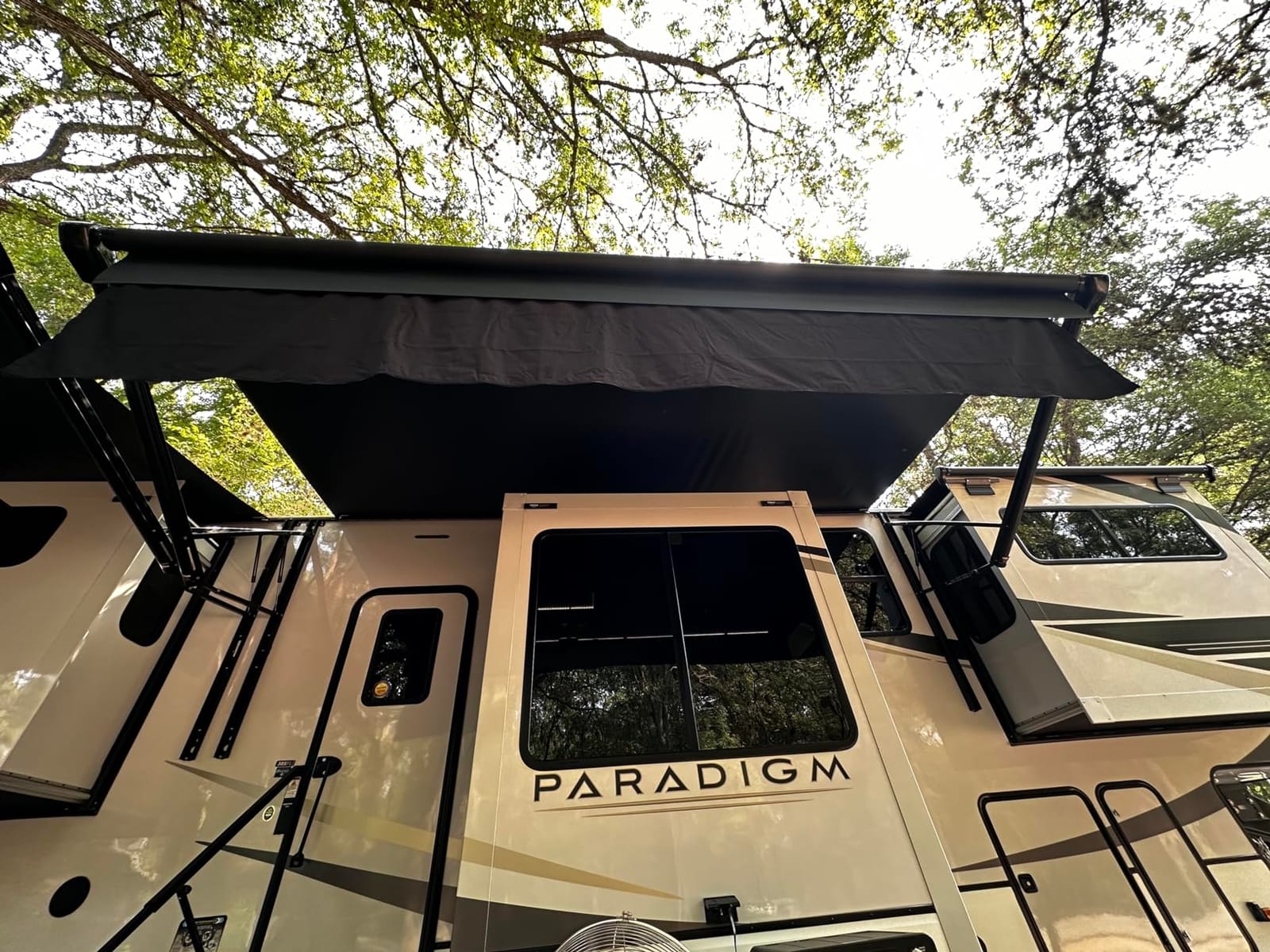 RV Awning Shade Screen with Zipper 9' x 15'3'' customer photo 2