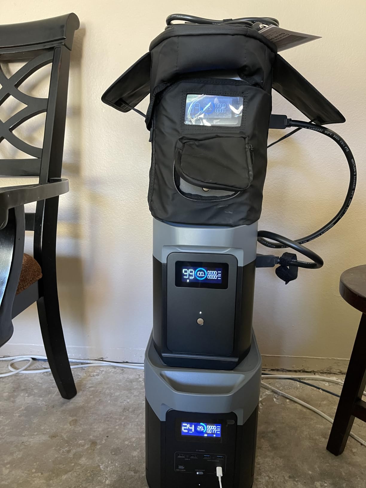 EF ECOFLOW Portable Power Station DELTA 2 Max 2048Wh, 2400W LiFePO4 Battery customer photo 1