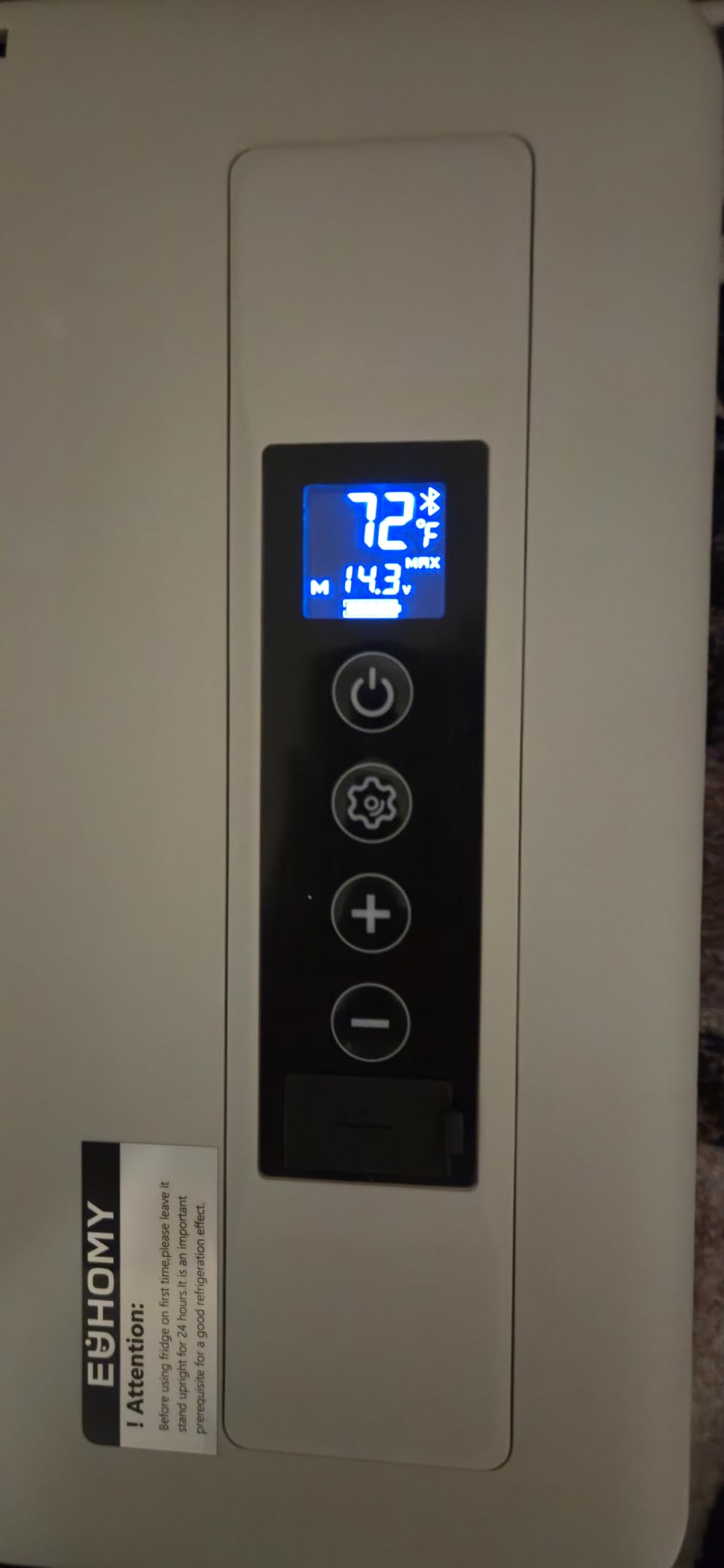 EUHOMY 19QT 12 Volt Refrigerator, -4℉~68℉ Electric Cooler for Car customer photo 2