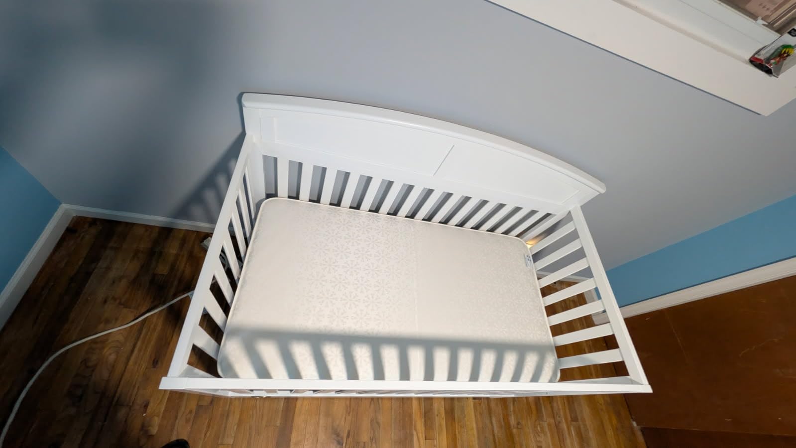 Dream On Me Storybrooke 5-in-1 Convertible Full-Size Crib with Under Drawer, Pebble Grey, GreenGuard Gold & BSA, Convert to Toddler, Day & Full-Size Bed, 3 Mattress Heights, Sustainable Pinewood customer photo 1
