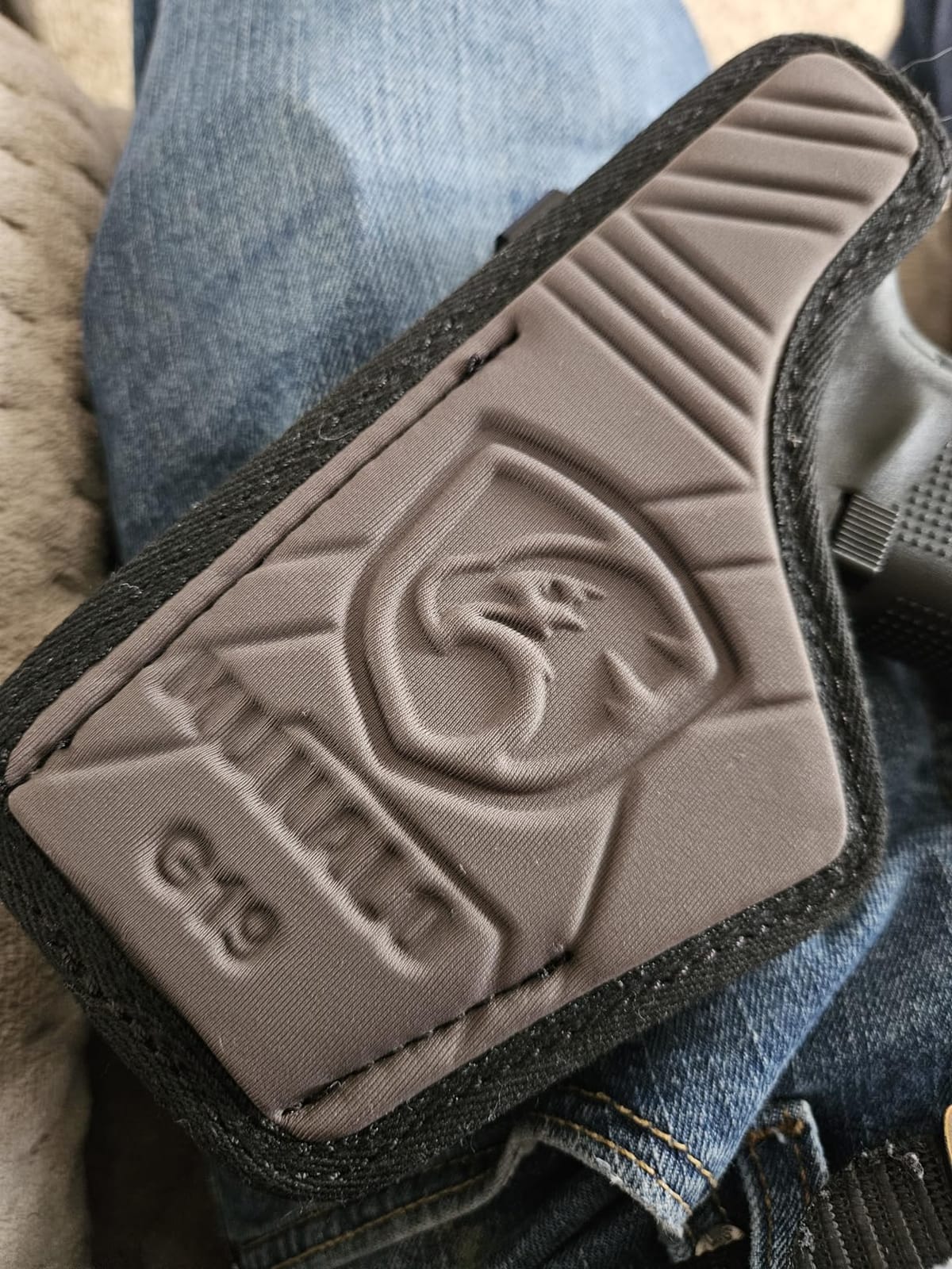 MUNALO IWB Holster for Glock 19/19X/23/32/44/45, Kydex Leather Hybrid | Concealed carry, foam padded backing for all-day comfort, optic cut, full-length sweat guard, adjustable cant customer photo 1