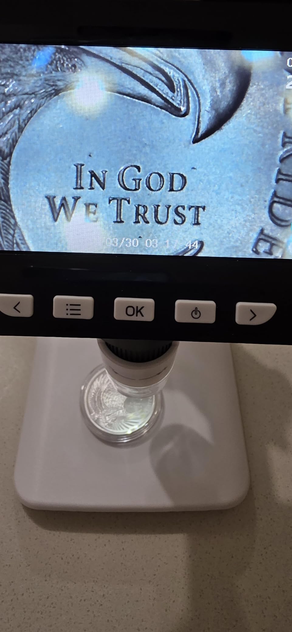 Digital Coin Microscope 1000X, 4.3