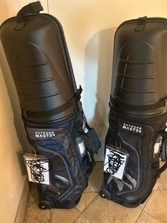 OutdoorMaster Golf Travel Bags for Airlines with Wheels and Hard Case Top customer photo 2