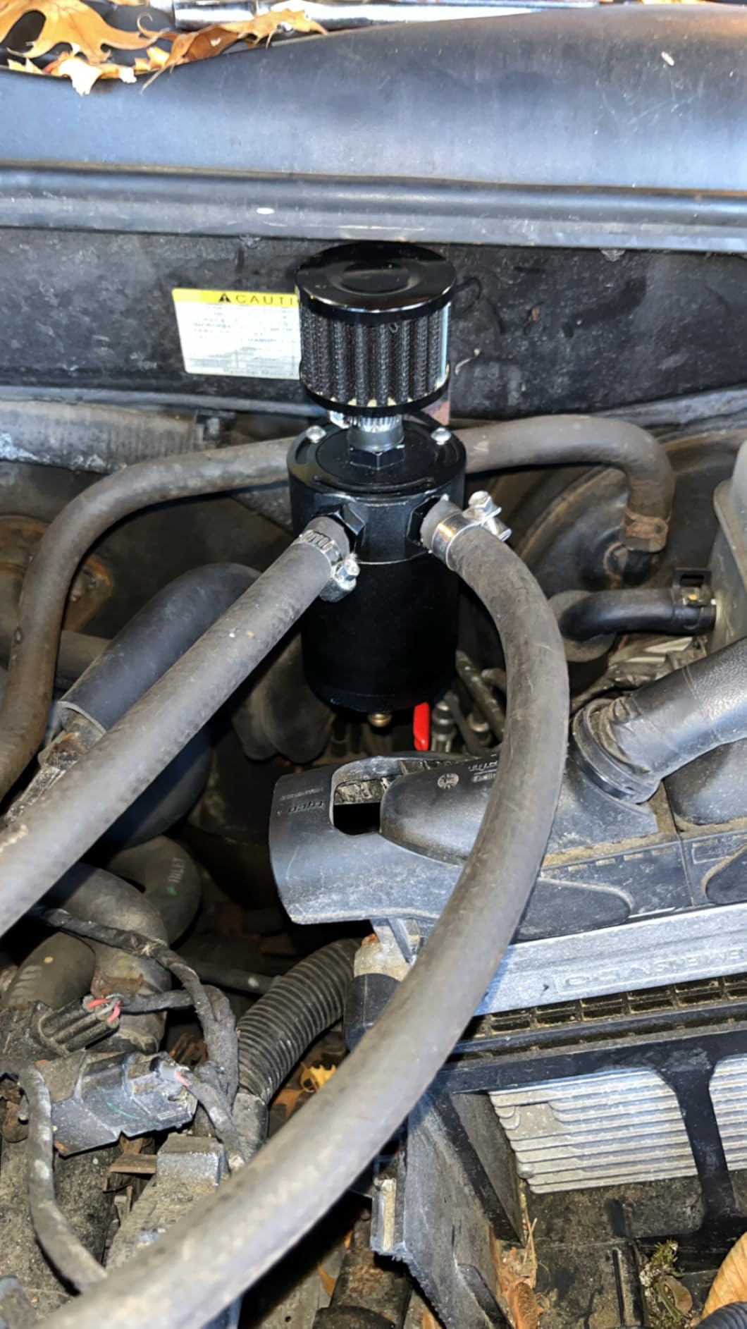 BARTOO Universal Oil Catch Can Kit 2 Port Catch Can Tank | Billet Aluminum, Oil Catch Can Kit with Breather Filter, Reduces Carbon Buildup, Easy Drain, Reservoir Oil Separator customer photo 2