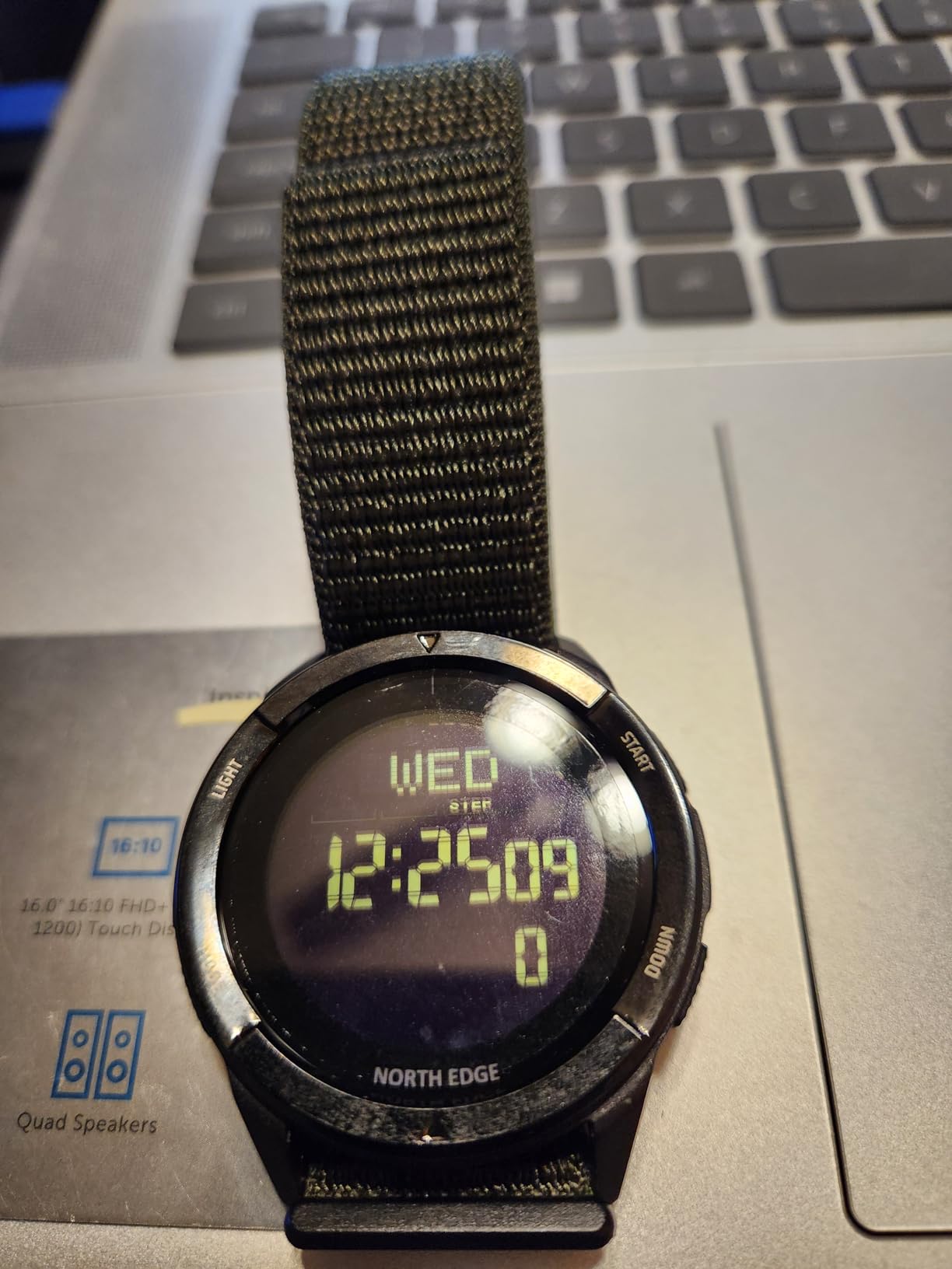 CakCity Digital Watch Military Tactical Watches for Men,Carbon Fiber Case customer photo 2